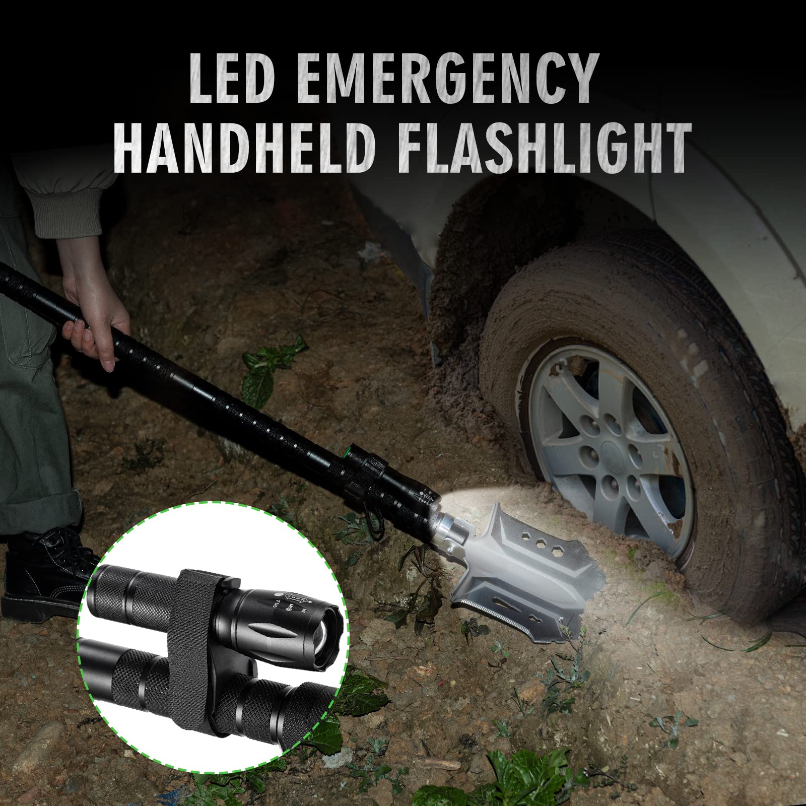 Best High Carbon Steel Camping Shovel & Axe Set - Survival Gear for Men | Perfect for Hiking, Backpacking & Emergency Outdoor Adventures