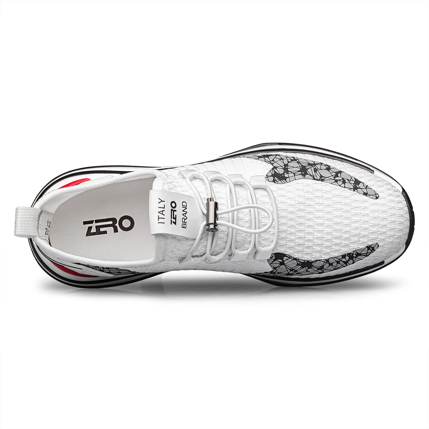 ZRO Men's Running Shoes - Lightweight Breathable Fabric, Wide Width Comfort for Jogging, Gym & Outdoor Sports - Size 22 (Best for Running, Walking & Workout)