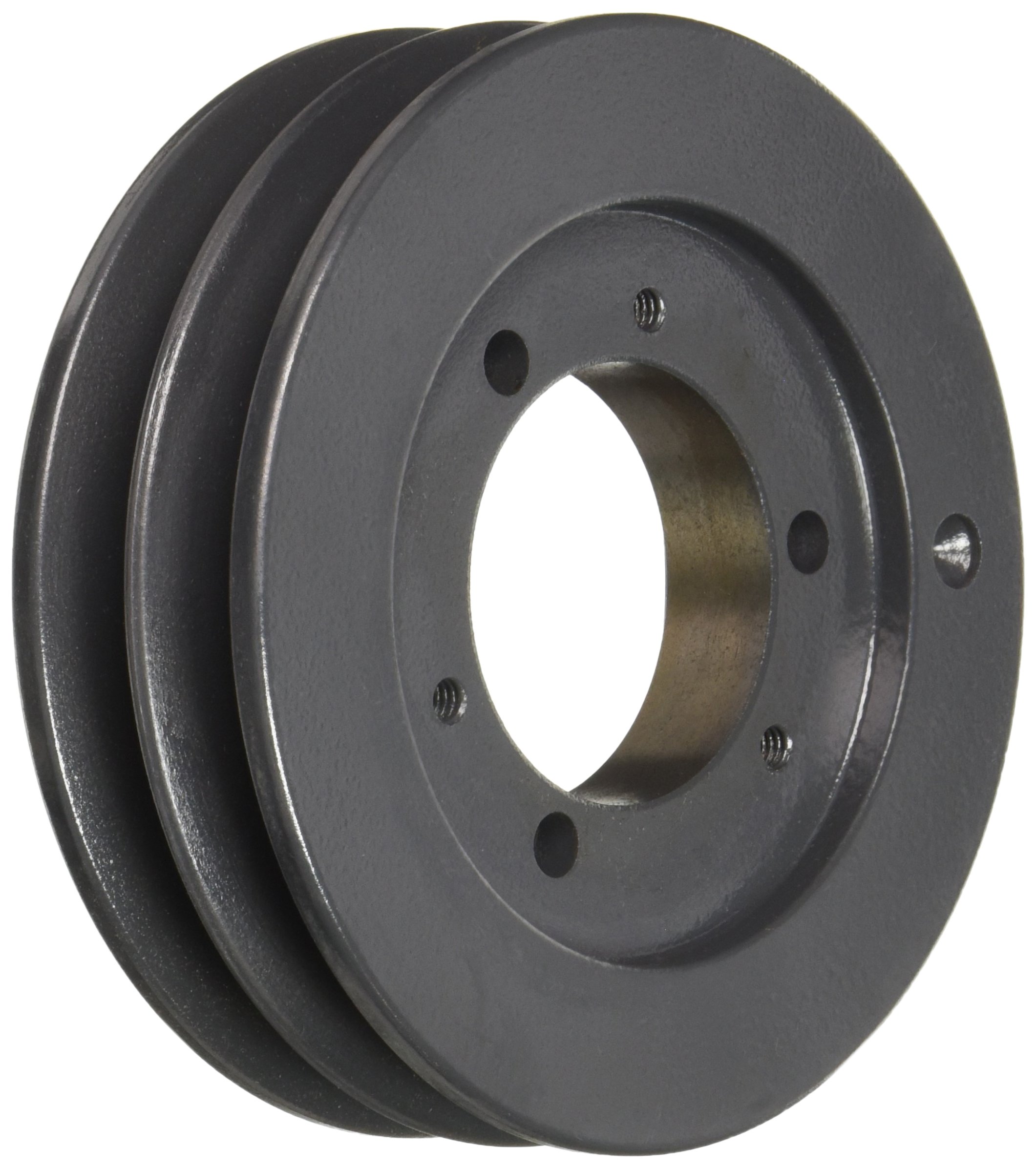 25V550SDS Q-D Sheave - Cast Iron 2 Groove 5V Belt Pulley with SDS Bushing | Compatible with Industrial Machinery, HVAC Systems & Power Transmission Equipment