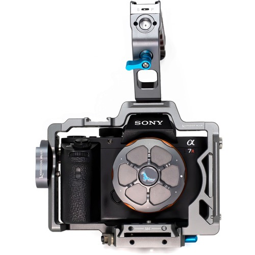 Kondor Blue Aluminum Body Cap for Sony E Mount Cameras (Space Gray) - Durable Camera Protection for Sony Mirrorless A7, A9, A6000 Series - Perfect for Travel & Professional Photography