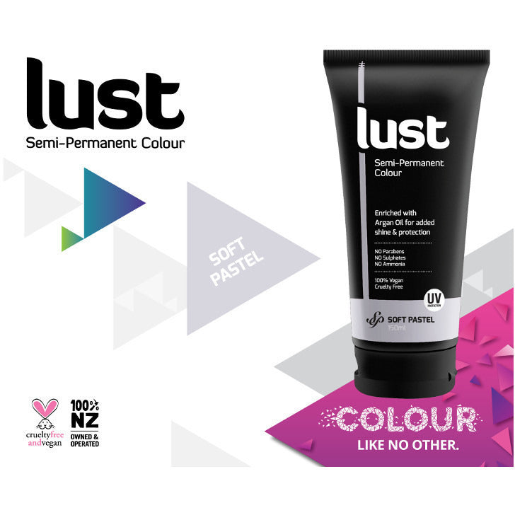 Lust Semi-Permanent Hair Color - Vibrant, Long-Lasting Dye for DIY Home Use & Salon Styling | Perfect for Parties, Cosplay & Creative Hair Makeovers