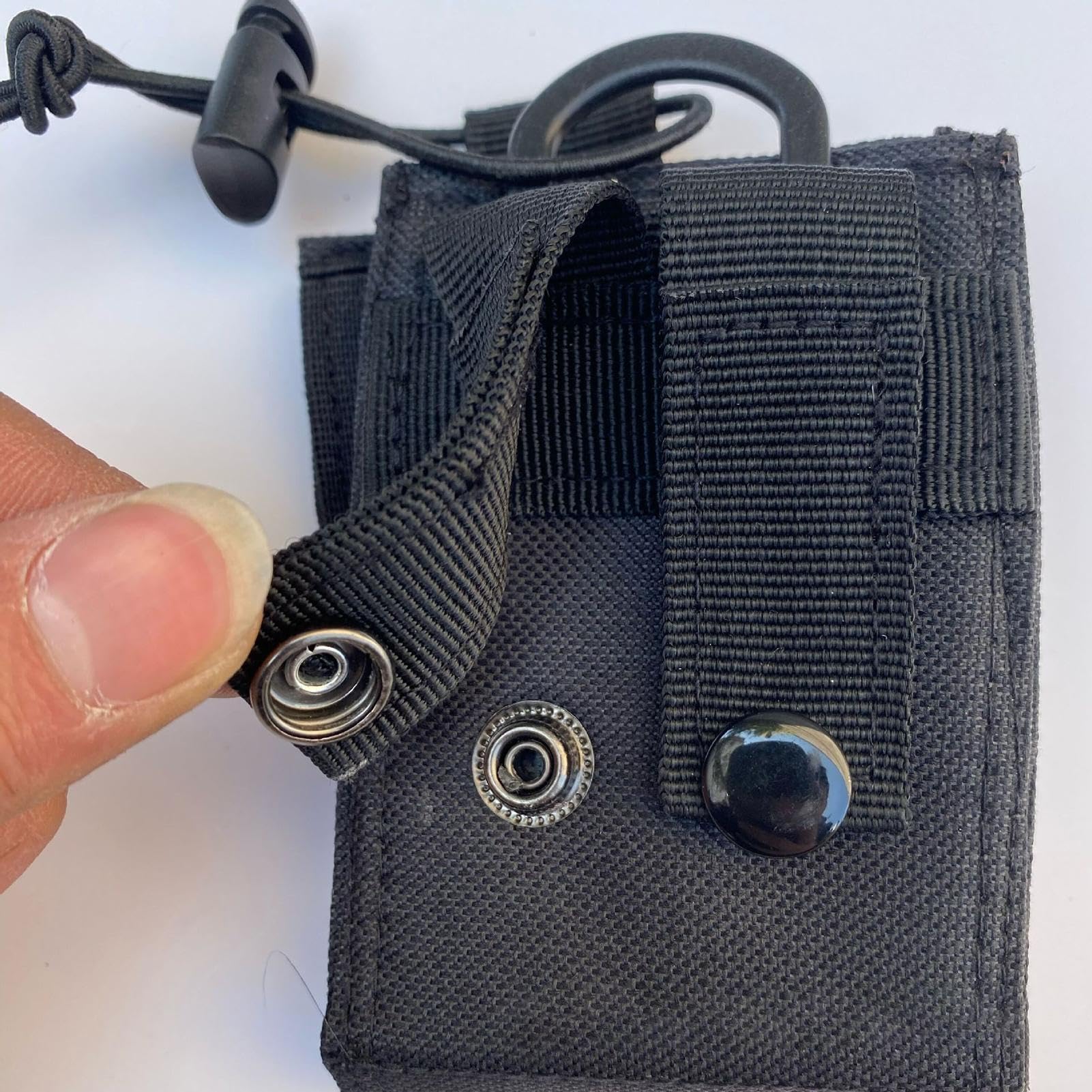 Walkie Talkie Holder - Portable Two Way Radio Holster Clip & Belt Pouch with Carrying Case - Durable Radio Accessories for Outdoor Adventures, Hiking, Camping, Construction Work & Emergency Communication