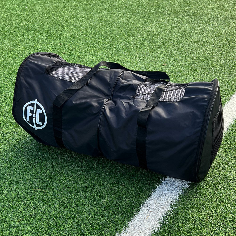 FC Dual Goal Net Bag - Soccer & Lacrosse Training Equipment for Kids & Adults - Perfect for Backyard, Park, and Field Practice
