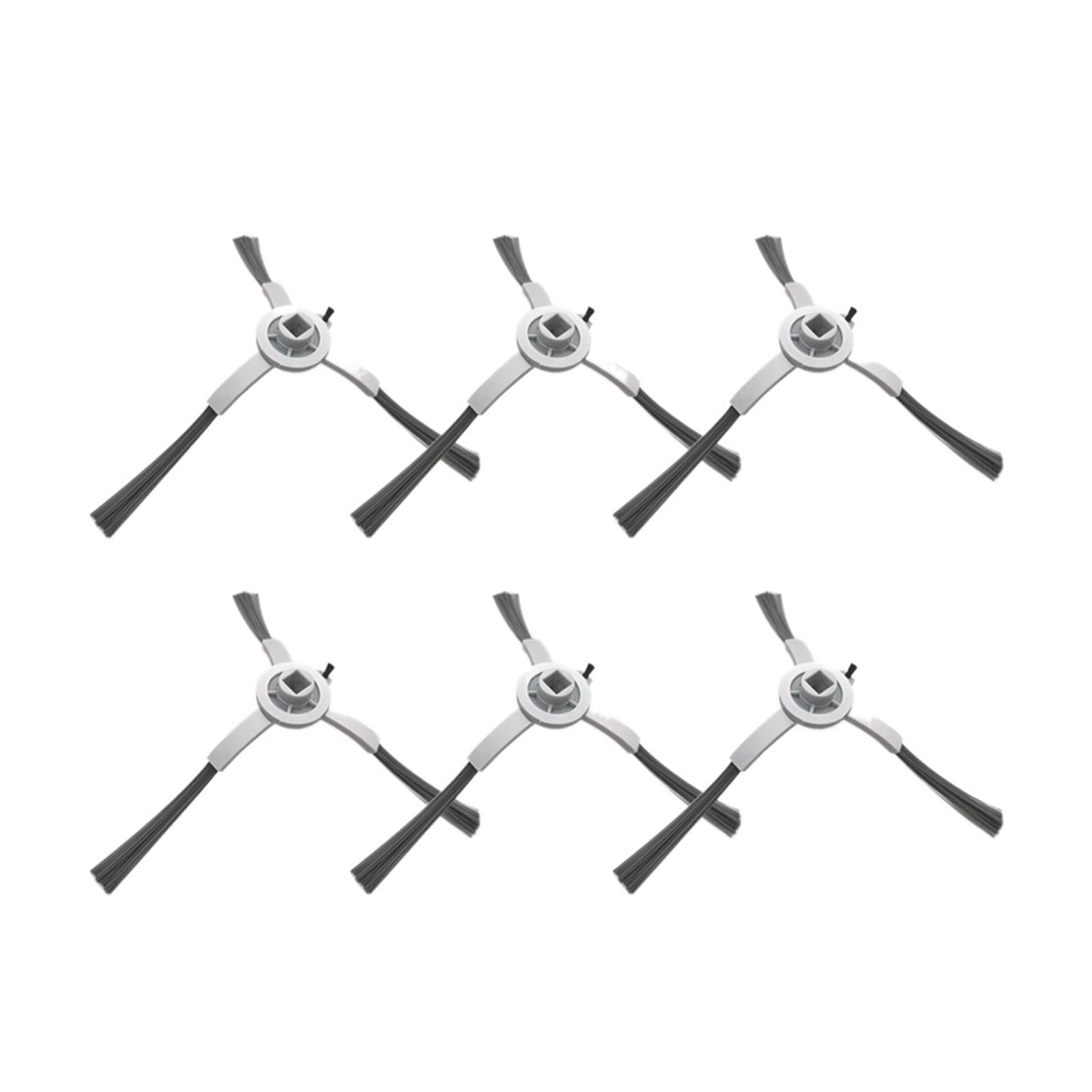 FERSHU Replacement Side Brush Kit for ABIR X5 X6 X8 Robot Vacuum Cleaners - 6pcs Intelligent Vacuum Parts for Enhanced Floor Cleaning - Perfect for Hardwood, Tile, and Carpet Surfaces