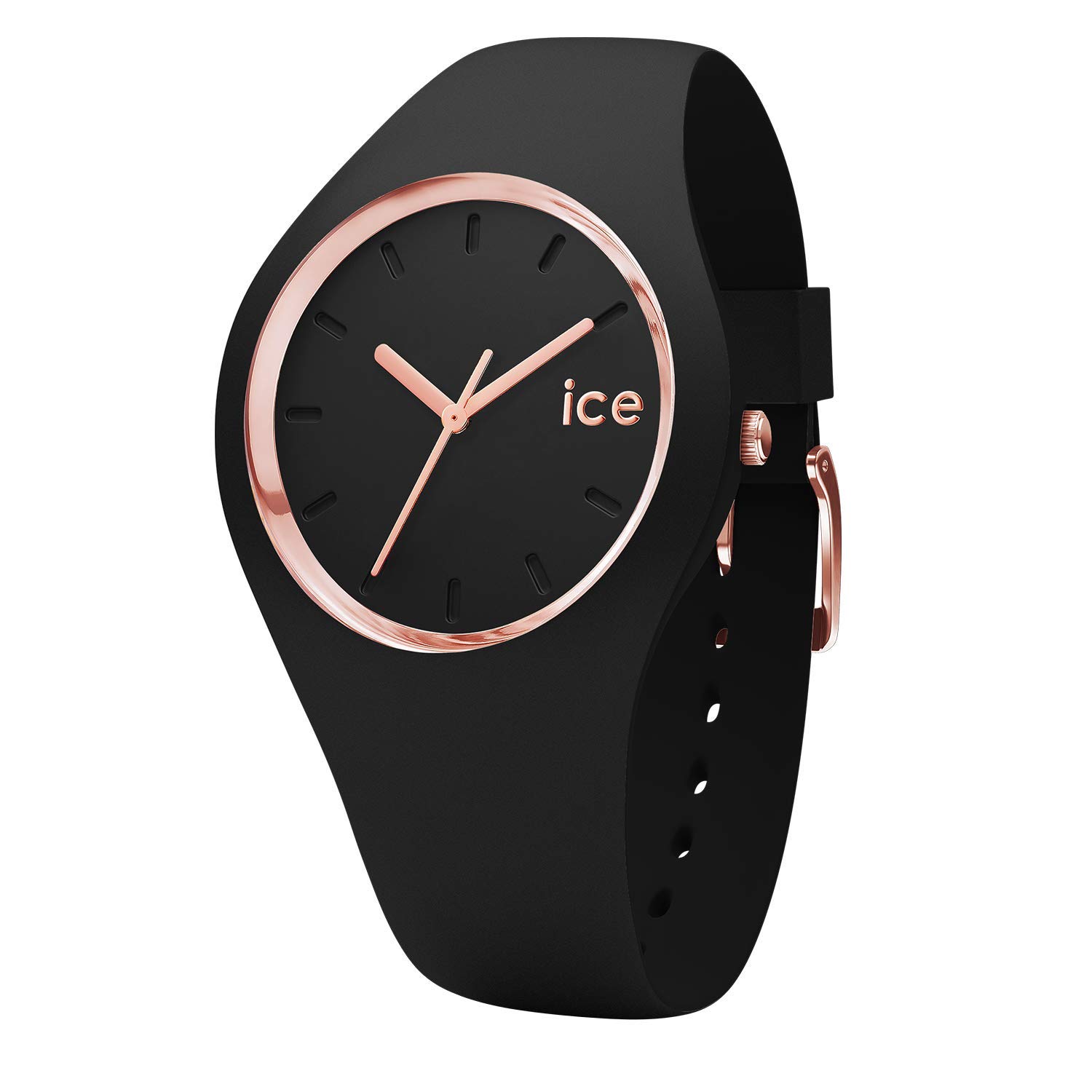 Ice-Watch ICE.GL.BRG.S.S.14 Ice-Glam Black Small Watch for Women - Stylish Minimalist Wristwatch for Everyday Wear, Office & Casual Outfits