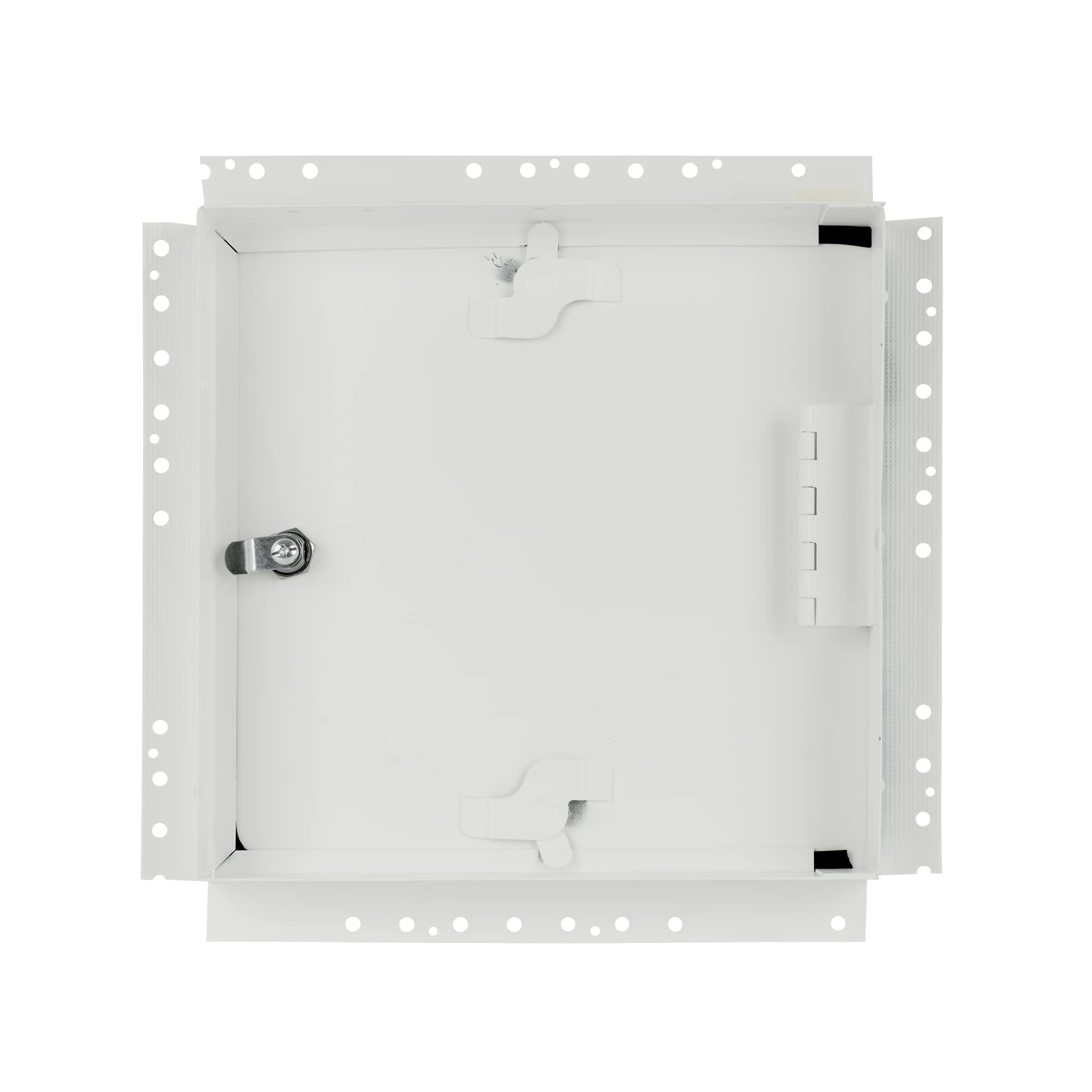 GB 4000 Drywall Bead Tape-in Mud-in Non-Exposed Flange Metal Access Door - 18x18 Inch with Neoprene Gasket & Keyed Cylinder Lock - Made in USA - Perfect for Walls and Ceilings in Residential & Commercial Construction