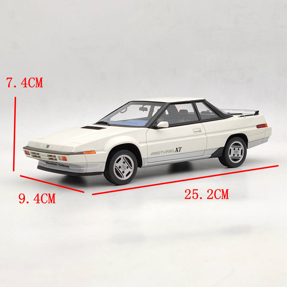 1/18 Scale Subaru XT Turbo 4WD 1985 White Resin Model Car - DNA Collectibles DNA000082 - Perfect for Car Enthusiasts, Collectors & Display Shelves