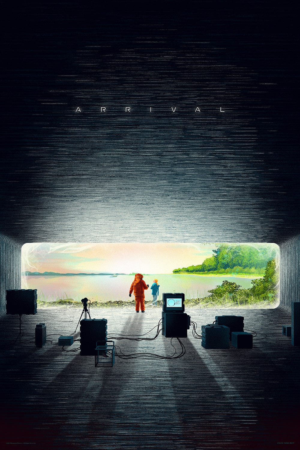 Arrival Movie Poster - High-Quality Sci-Fi Film Wall Art Decor for Home, Office & Theater Rooms | Perfect Gift for Movie Fans & Collectors