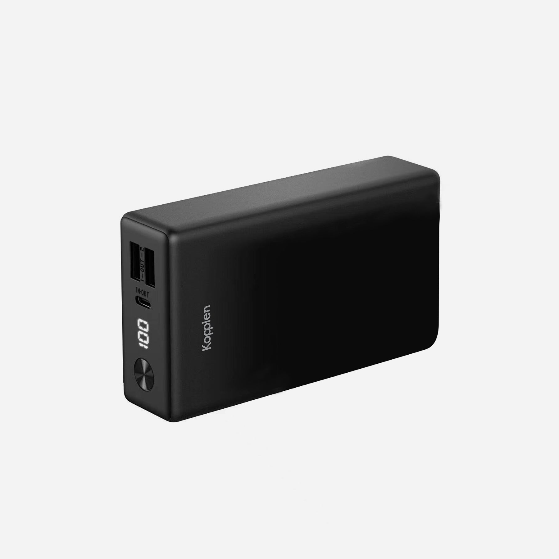 20,000mAh Power Bank with 22.5W Fast Charging | Dual USB-C & USB-A Ports | LCD Battery Display | Portable Charger for iPhone, Android, Tablets | Perfect for Travel, Camping & Emergency Backup