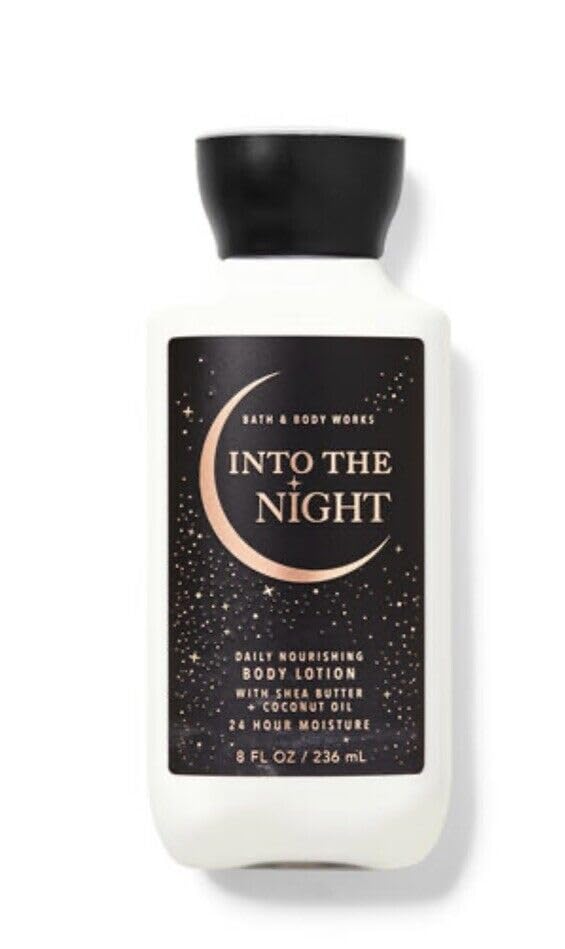 Bath & Body Works Into The Night Ultra Hydrating Body Lotion Set - 8oz Fragrant Moisturizer Gift for Women | Perfect for Nighttime Skincare Routine & Relaxing Self-Care Moments