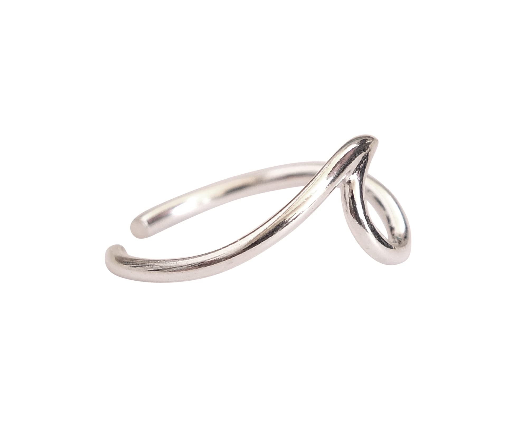 925 Silver Adjustable Toe Ring - Handmade Dainty Jewelry for Women | Beach & Summer Wear