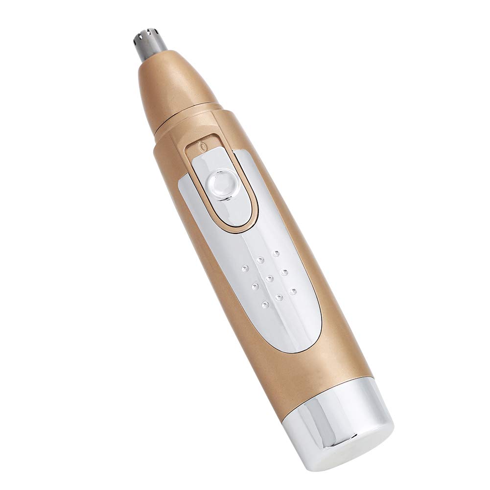 Silent Washable Nose and Ear Hair Trimmer for Men - Rechargeable Personal Grooming Kit with LED Light | Perfect for Travel, Home Use, and Daily Hygiene Routine