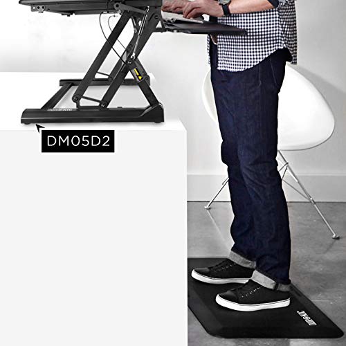 Duronic DM MAT1 Anti Fatigue Mat - Ergonomic Standing Desk Mat with Memory Foam for Foot & Back Pain Relief, 32