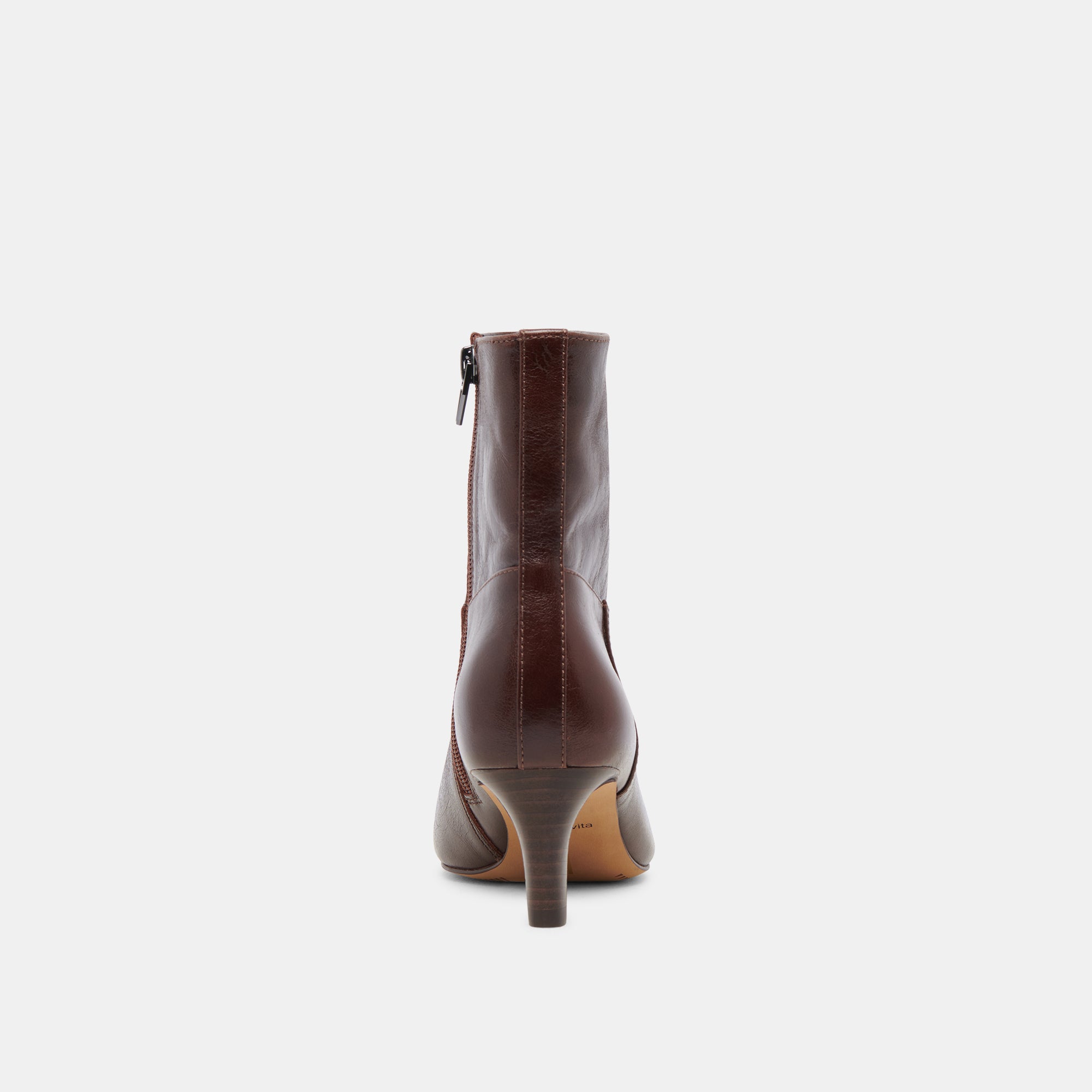 Sondra Women's Mahogany Leather Booties - Stylish Ankle Boots for Fall & Winter Fashion | Perfect for Casual Outfits, Office Wear & Date Nights