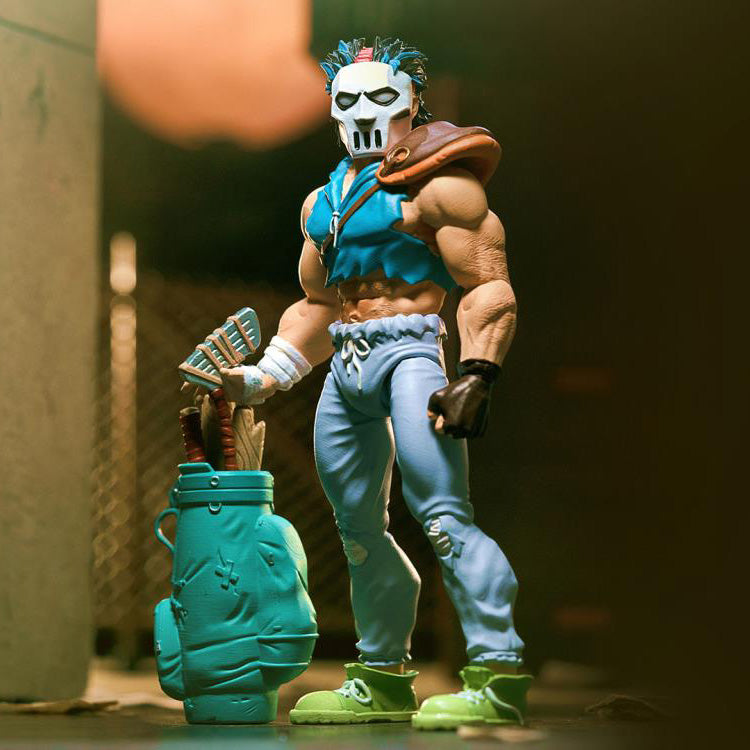 Teenage Mutant Ninja Turtles ULTIMATES! Casey Jones Action Figure - Collectible TMNT Toy for Fans & Display - Perfect for Play, Gifts, and Comic Book Collections