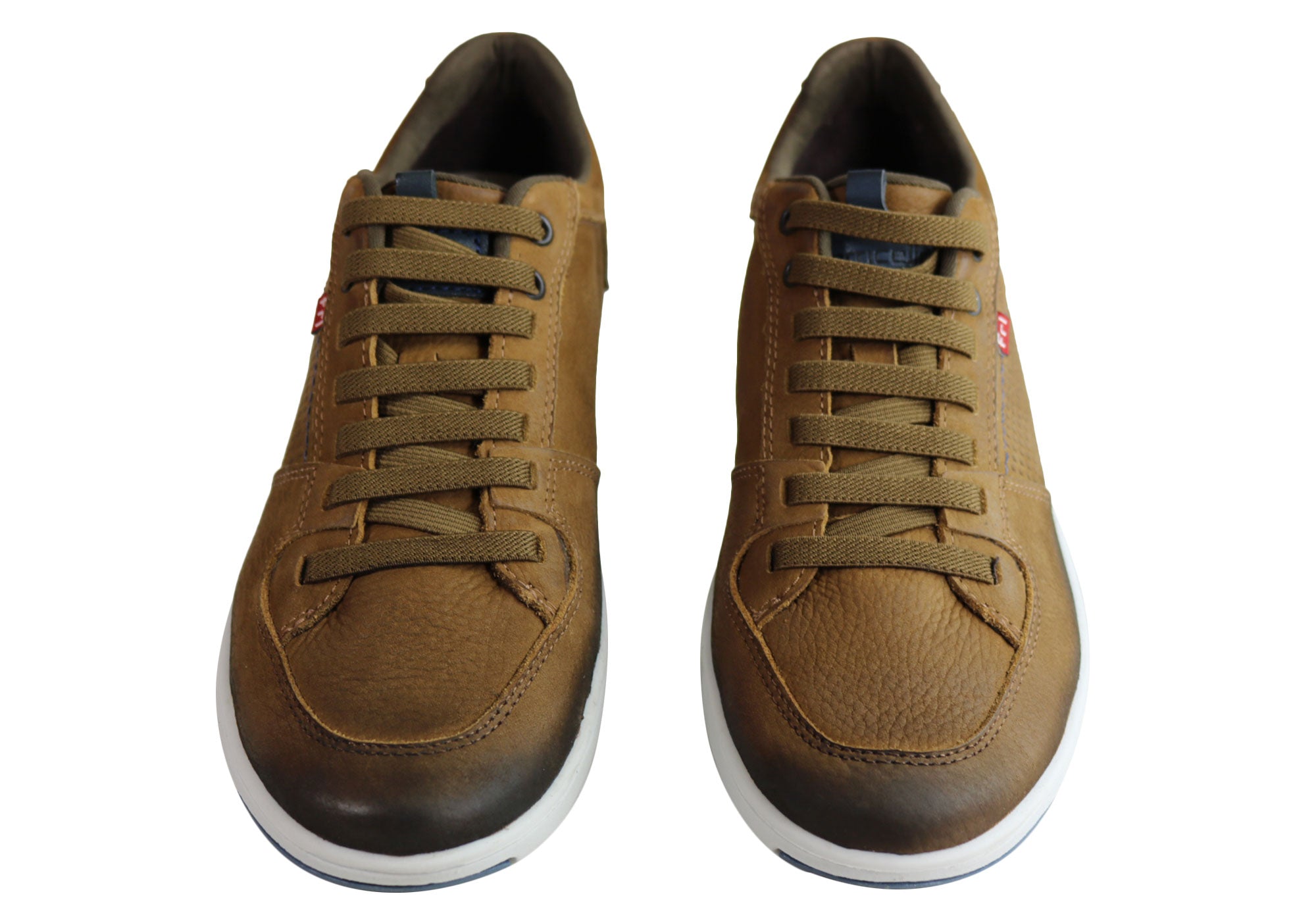 Ferricelli Orbit Men's Leather Slip-On Casual Shoes - Handmade in Brazil - Comfortable Loafers for Work, Travel & Everyday Wear