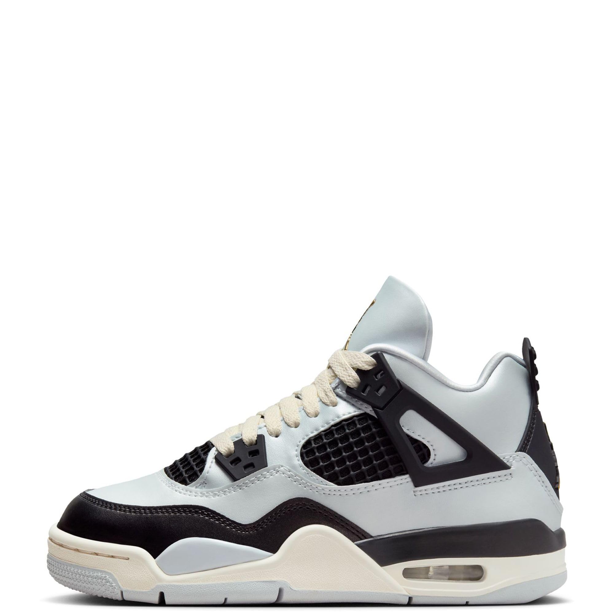 Nike Air Jordan 4 Retro Sneakers for Big Kids - Comfortable Basketball Shoes for Boys & Girls - Perfect for School, Sports & Casual Wear