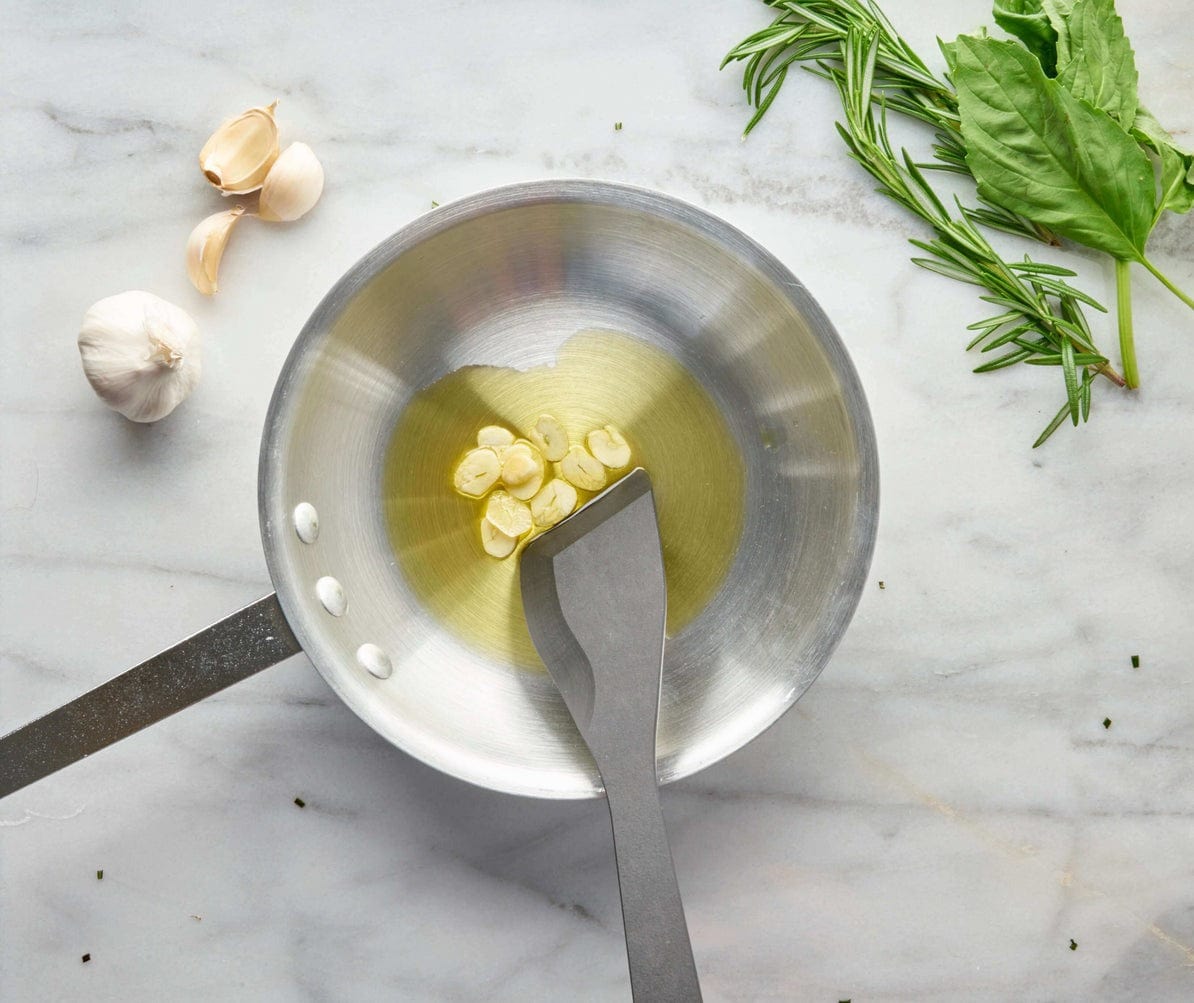 Epicurean Non-Slip Chef Saute Pan with Wooden Handle - Perfect for Stir-Frying, Searing & Sauteing Vegetables, Meat & Seafood in Professional & Home Kitchens