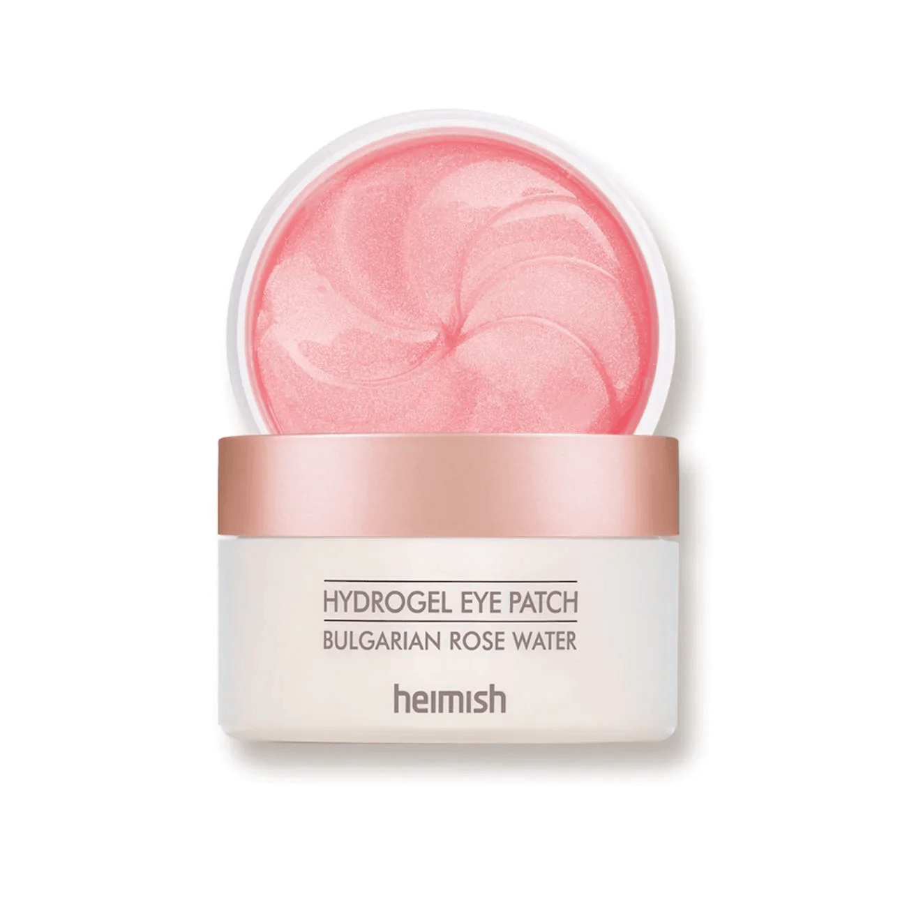 Heimish Bulgarian Rose Hydrogel Eye Patches 60 PCS - Hydrating Under Eye Mask for Dark Circles & Puffiness | Perfect for Travel, Night Routine & Spa Days