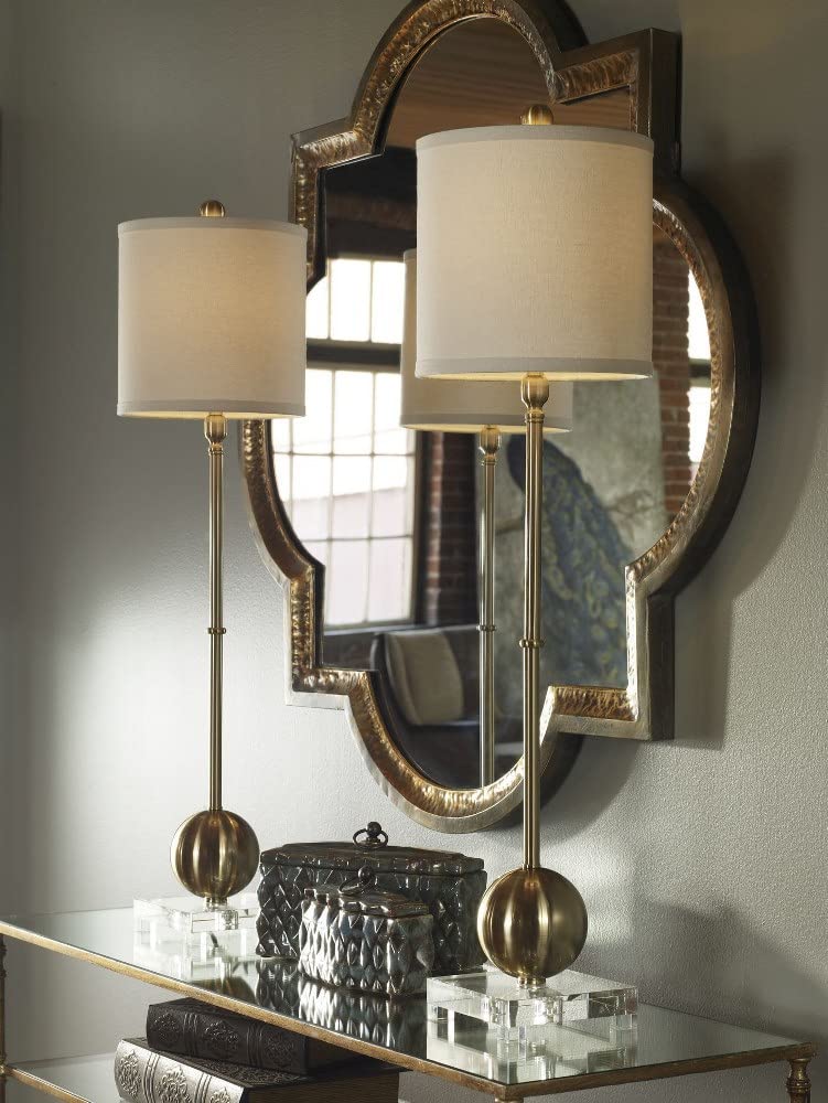 Uttermost Laton Buffet Lamp - Elegant One Light Table Lamp for Dining Room, Living Room & Bedroom Decor - Perfect for Buffets, Side Tables & Nightstands