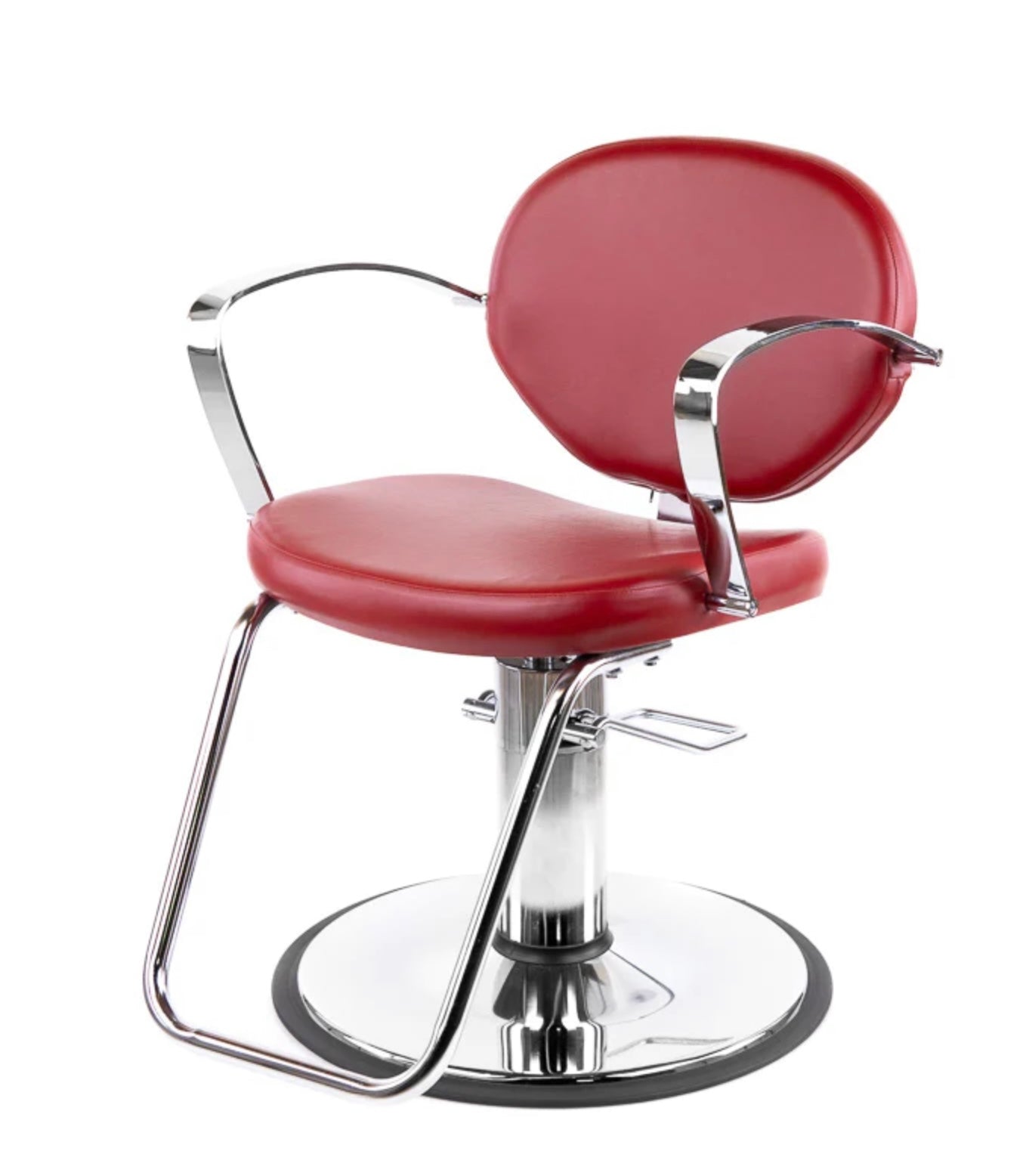 Darcy Styling Chair - Adjustable Salon Hairdressing Chair with Hydraulic Lift for Barber Shops, Beauty Salons & Home Use