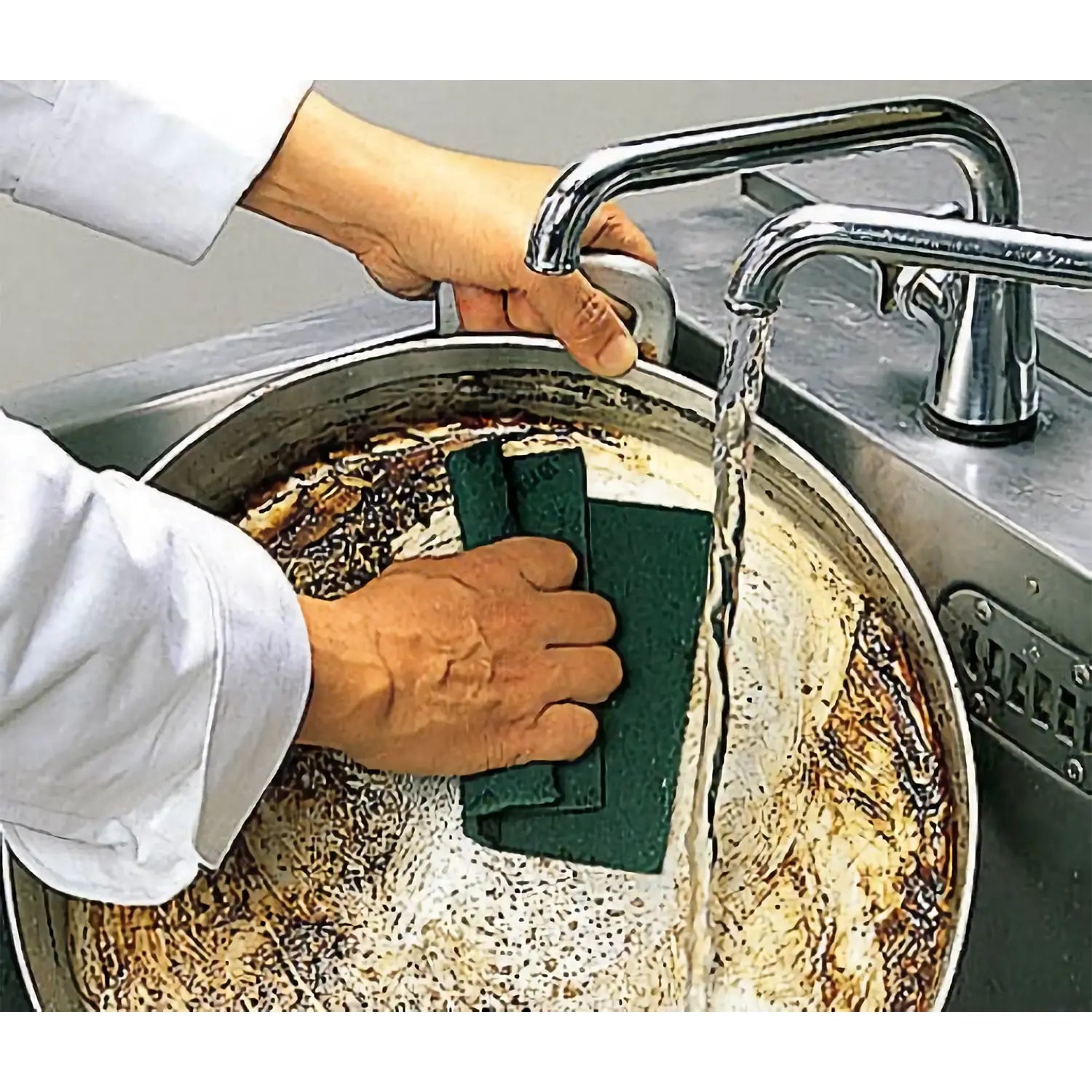 3M Scotch-Brite Non-Woven Scrub Pads - Heavy Duty Cleaning Pads for Kitchen, Bathroom & Tough Stains - Durable Nylon Scouring Pads for Pots, Pans & Cookware Cleaning