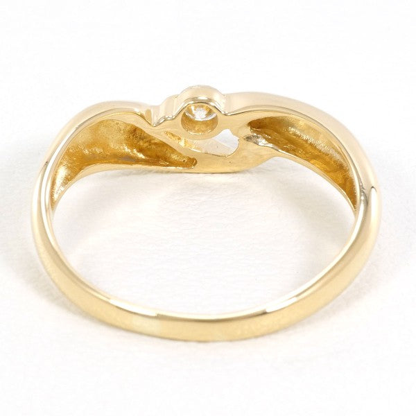 18K Yellow Gold Diamond Ring for Women - Elegant Solitaire Engagement & Wedding Band - Perfect for Proposals, Anniversaries & Special Occasions
