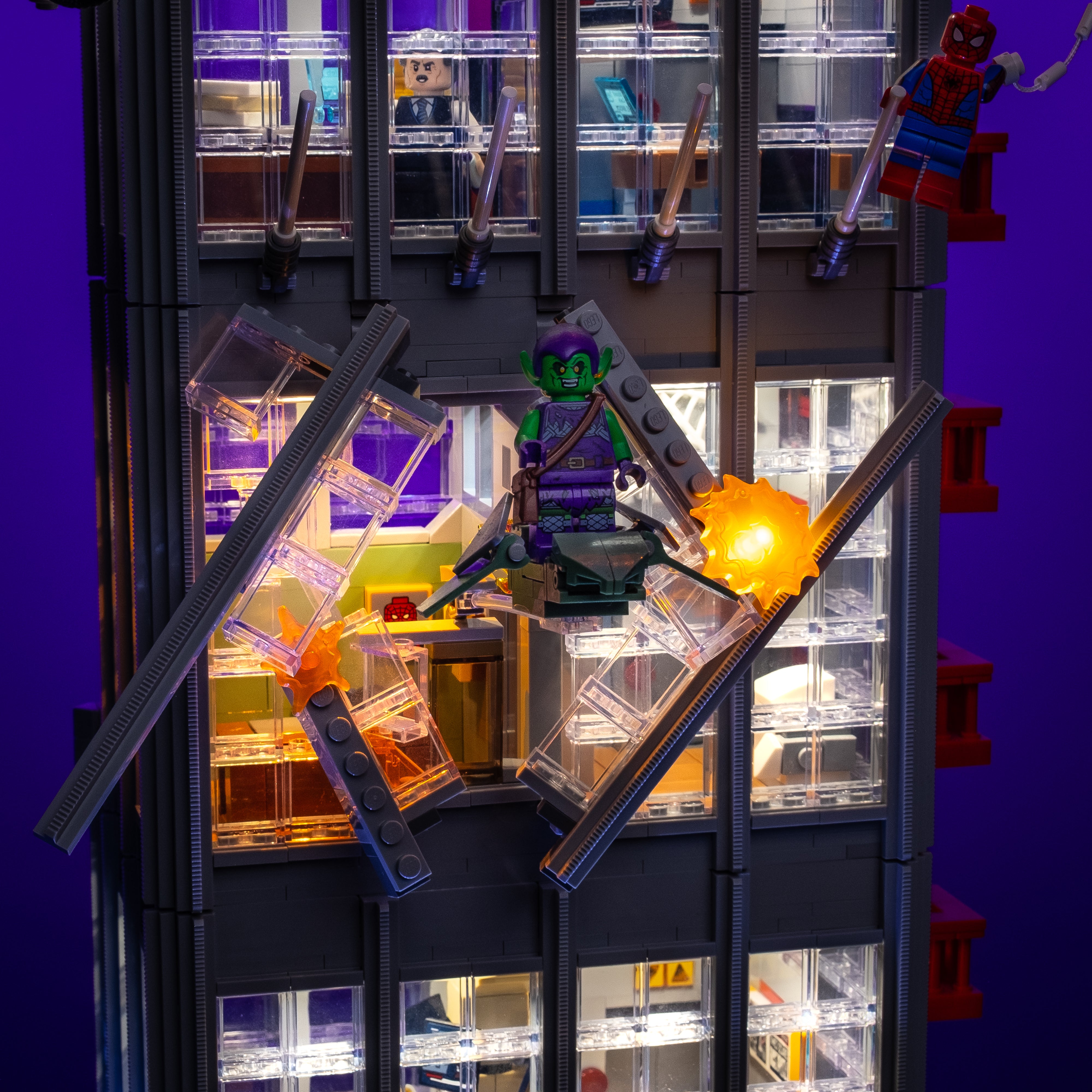 LEGO® Daily Bugle #76178 Light Kit - Compatible with LEGO Sets - Enhance Your Superhero Display - Perfect for Home Decoration & LEGO Fan Collections