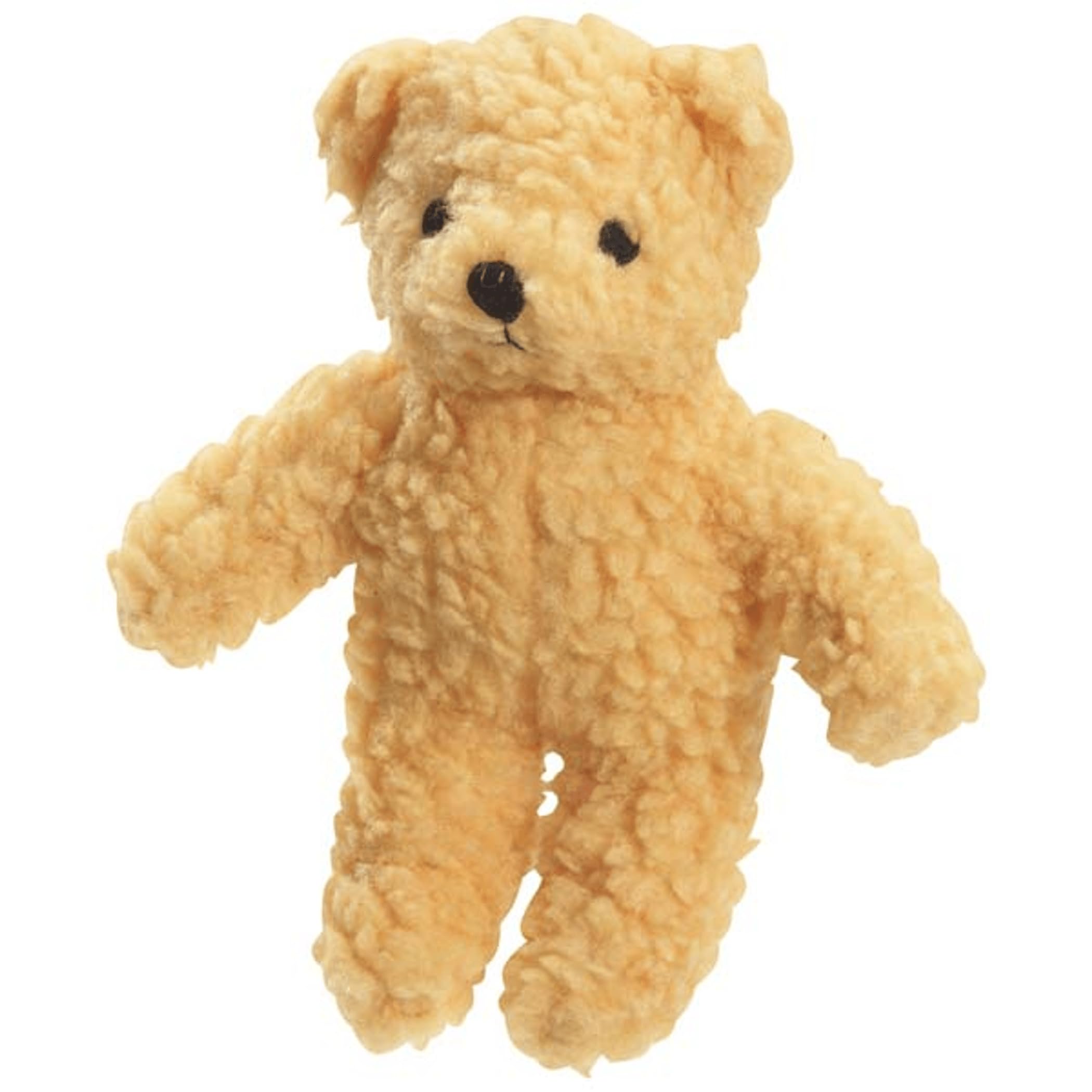 Zanies Berber Bear Dog Chew Toys - Durable Red Plush for Aggressive Chewers - Perfect for Playtime, Training & Cuddling