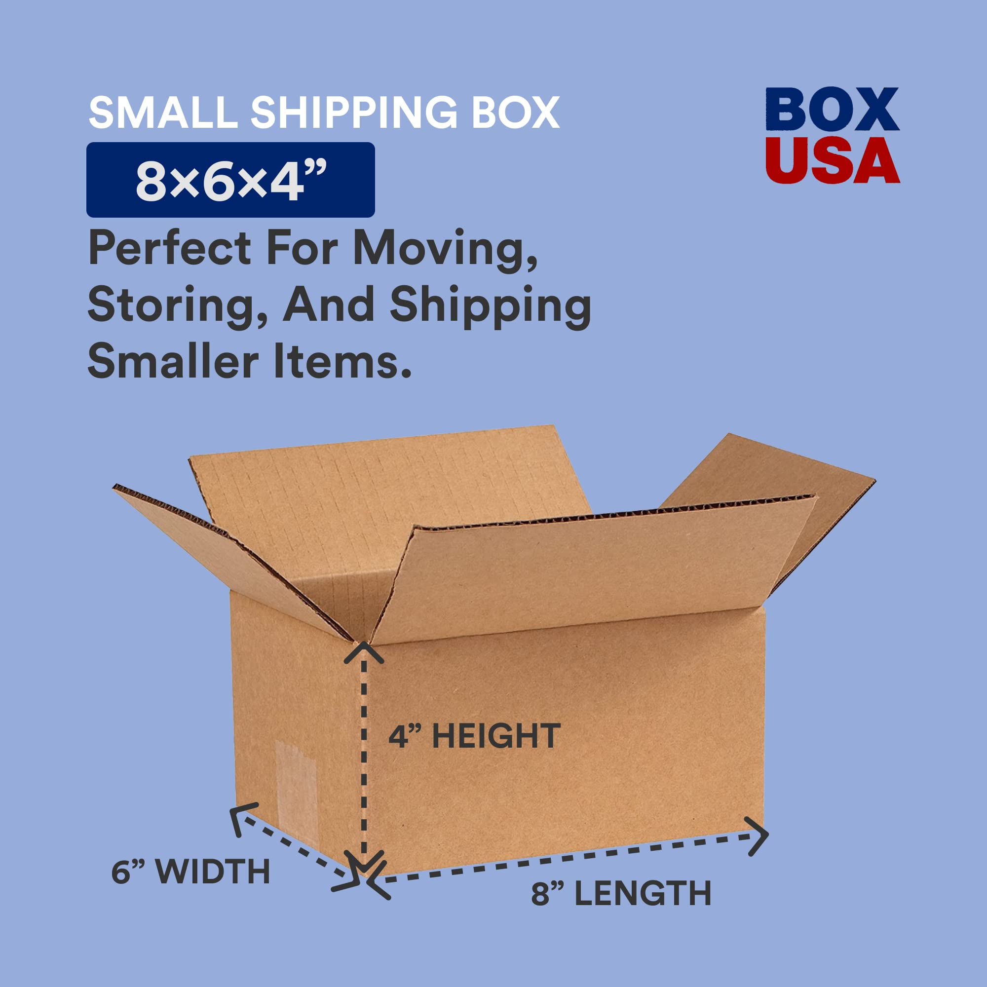BOX USA Small Shipping Boxes 8