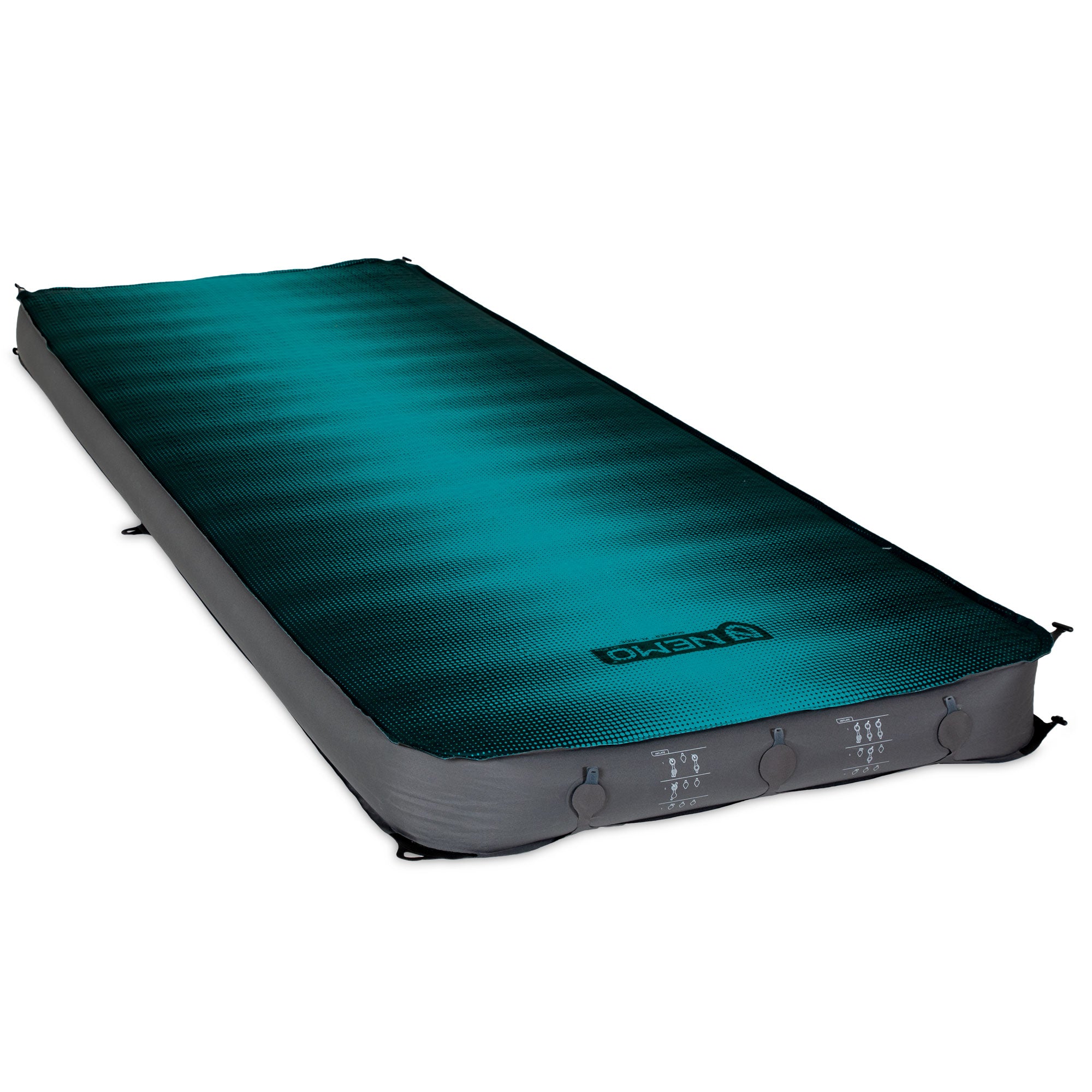 Nemo Roamer Ultralight Inflatable Sleeping Pad - Compact & Comfortable for Camping, Backpacking, and Outdoor Adventures