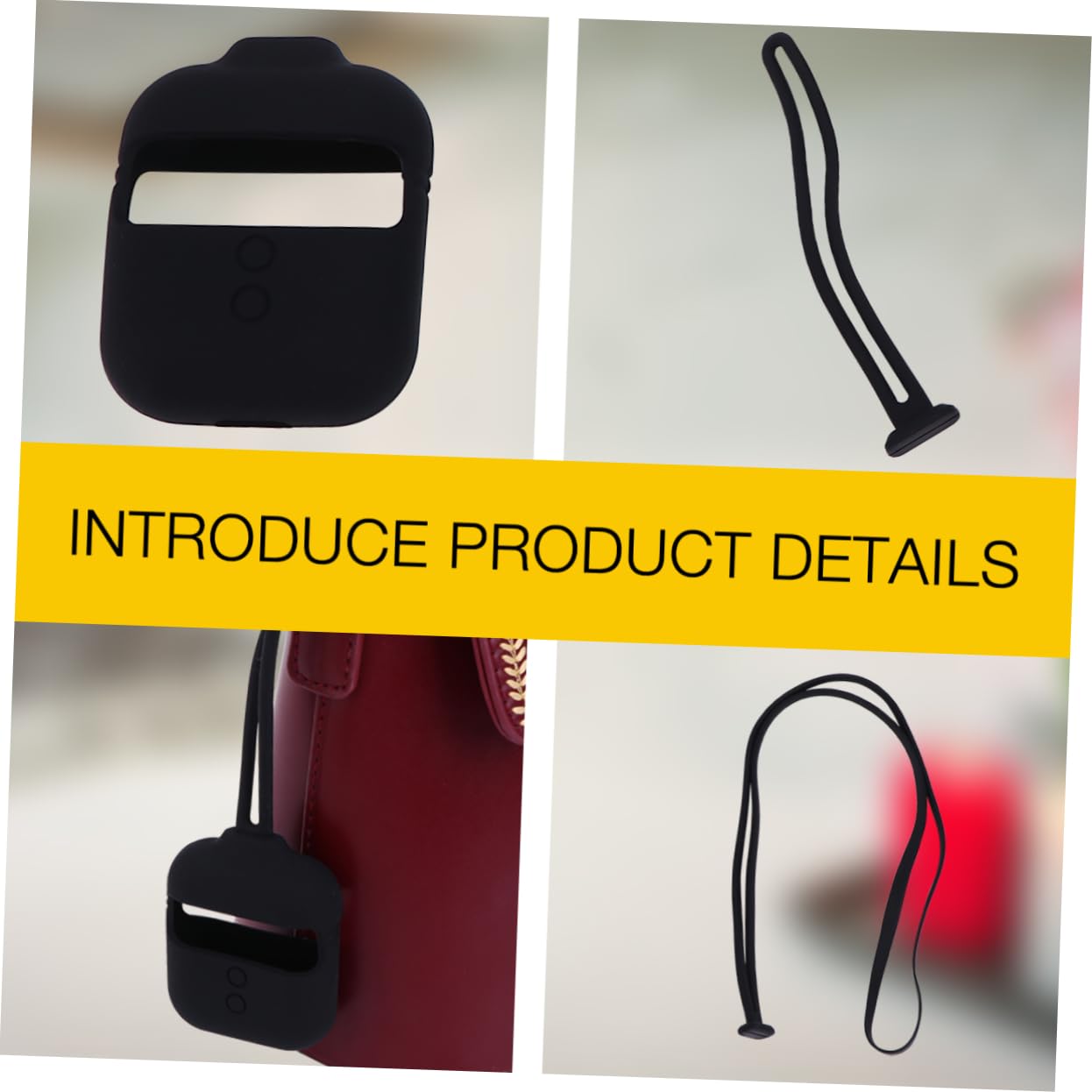 Artibetter 2 Pack Headphone Protective Case - Durable Earphone Storage Pouch for AirPods, Earbuds & Wireless Headphones - Perfect for Travel, Gym & Daily Organization