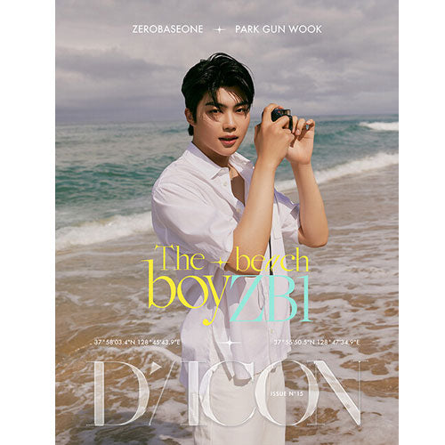 ZB1 DICON VOLUME NO.15 - ZEROBASEONE The Beach Boy Photobook | K-POP Collectible Merchandise for Fans, Room Decor & Gift Idea