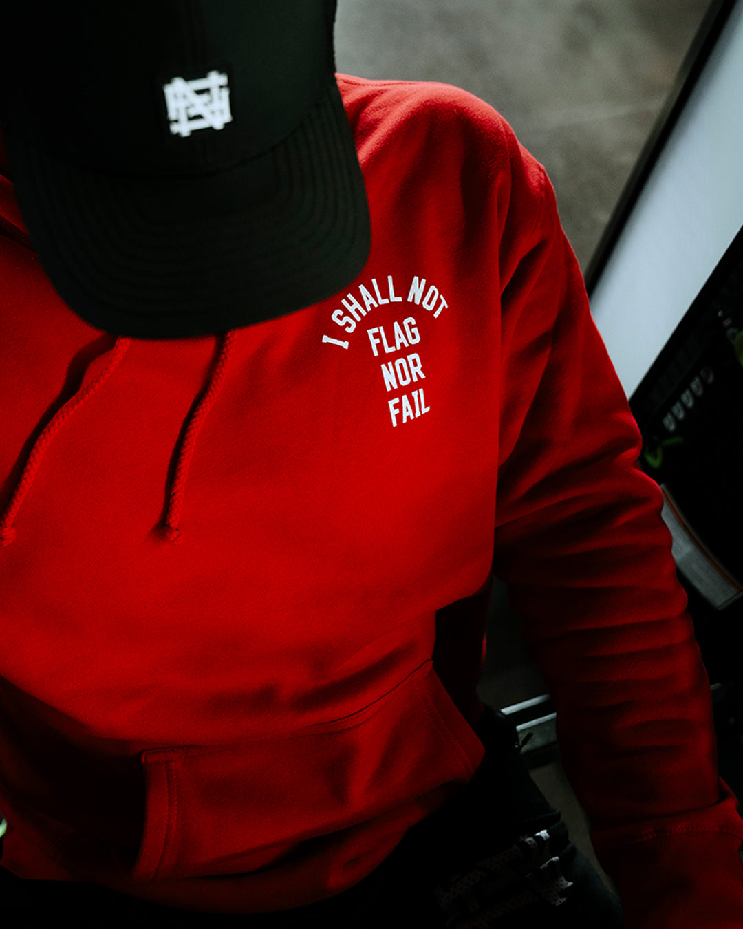 ANTHEM HOODIE - Premium Red Pullover Hoodie for Men & Women | Cozy Casual Wear for Gym, Street Fashion & Outdoor Activities