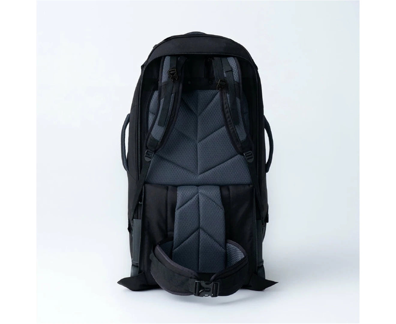 Black Wolf 65L (+20L) Grand Tour II Wheeled Duffel Bag with Backpack Straps & Deep Well - Perfect for Travel, Camping & Outdoor Adventures