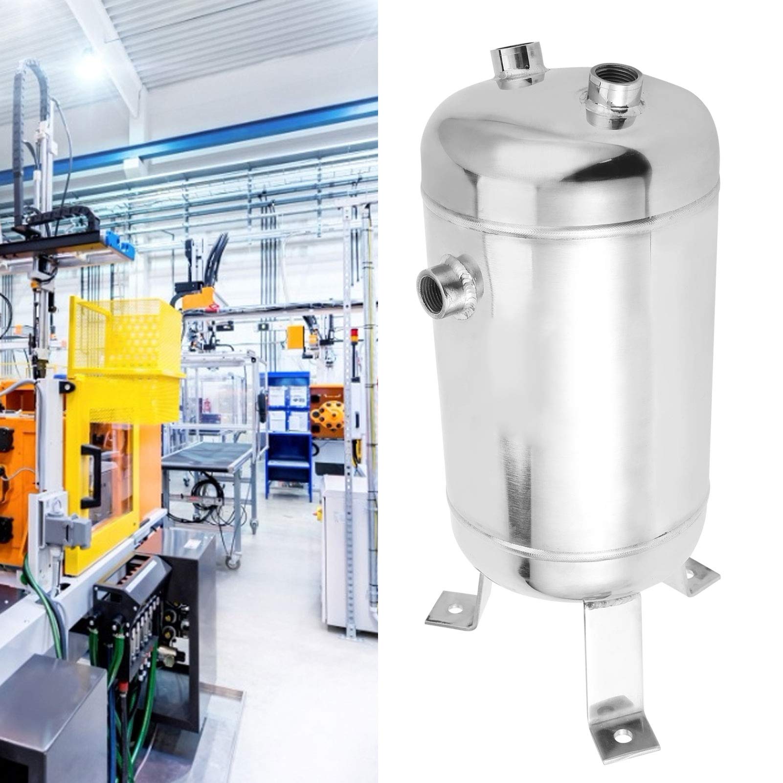 Industrial Gas Storage Tanks - High Capacity Functional Air Tanks for Engineering & Manufacturing | Perfect for Factory Production Lines & Workshop Applications