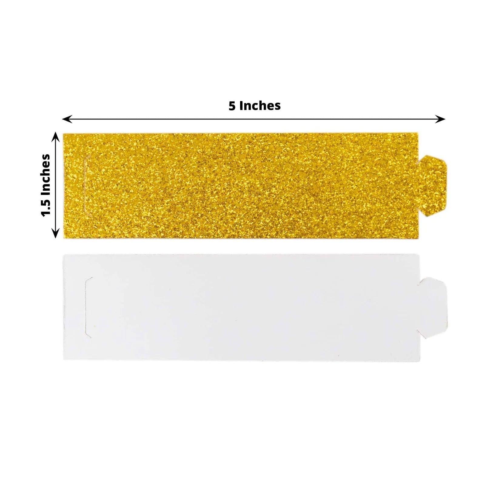 50 Pack Disposable Glitter Napkin Rings for Wedding, Party, Baby Shower & Holiday Table Decor - Gold & Silver Elegant Napkin Holders
