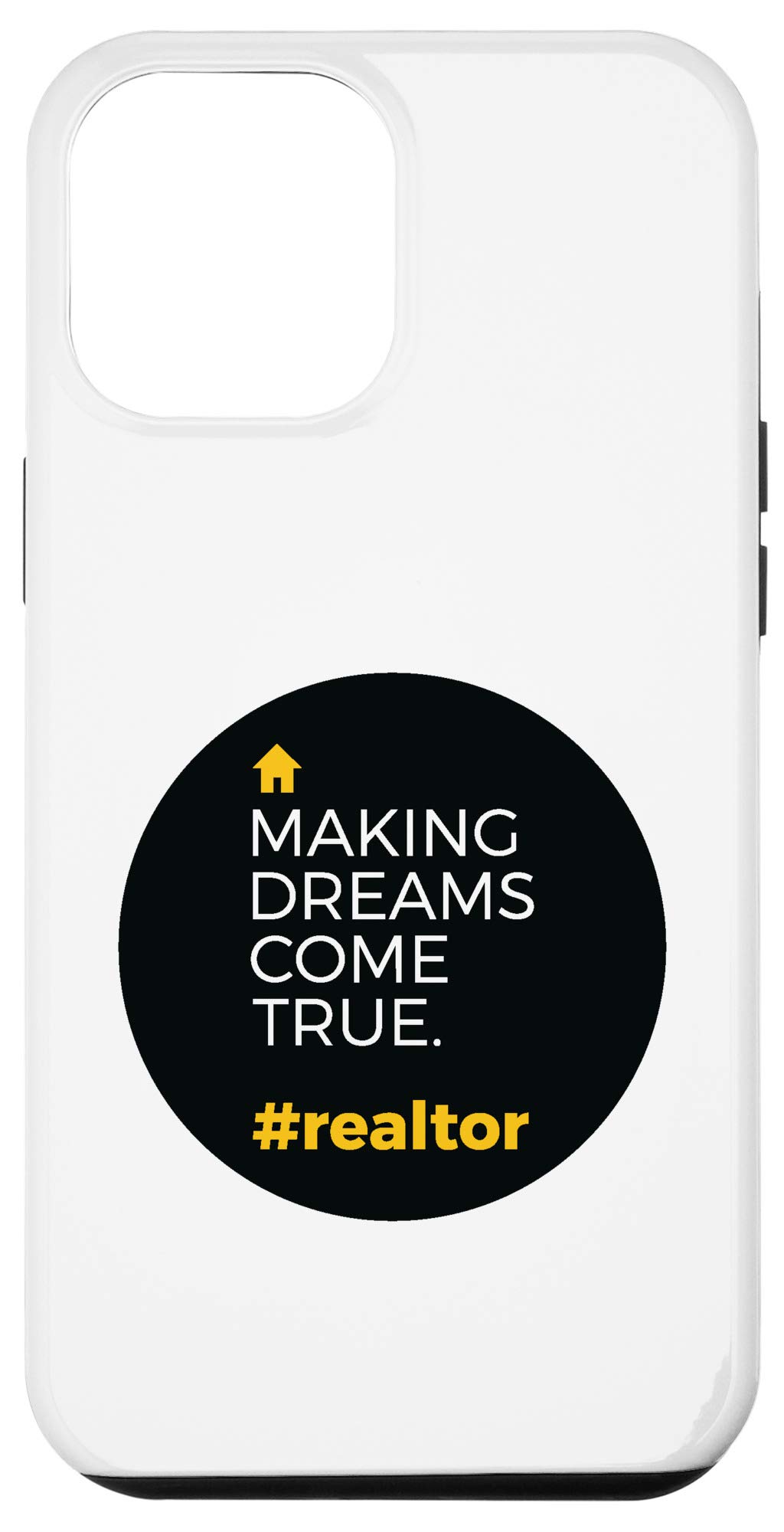 iPhone 12 Pro Max Case - Premium Protective Cover for Realtors & Real Estate Agents | Durable Shockproof Phone Case for Business Professionals | Perfect for Open Houses, Client Meetings & Daily Use