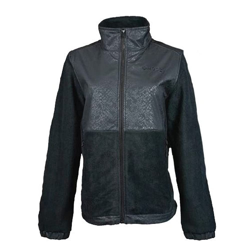 HOOEY Women's Lightweight Fleece Tech Jacket with Pockets - Water-Resistant Outdoor Jacket for Hiking, Running & Casual Wear
