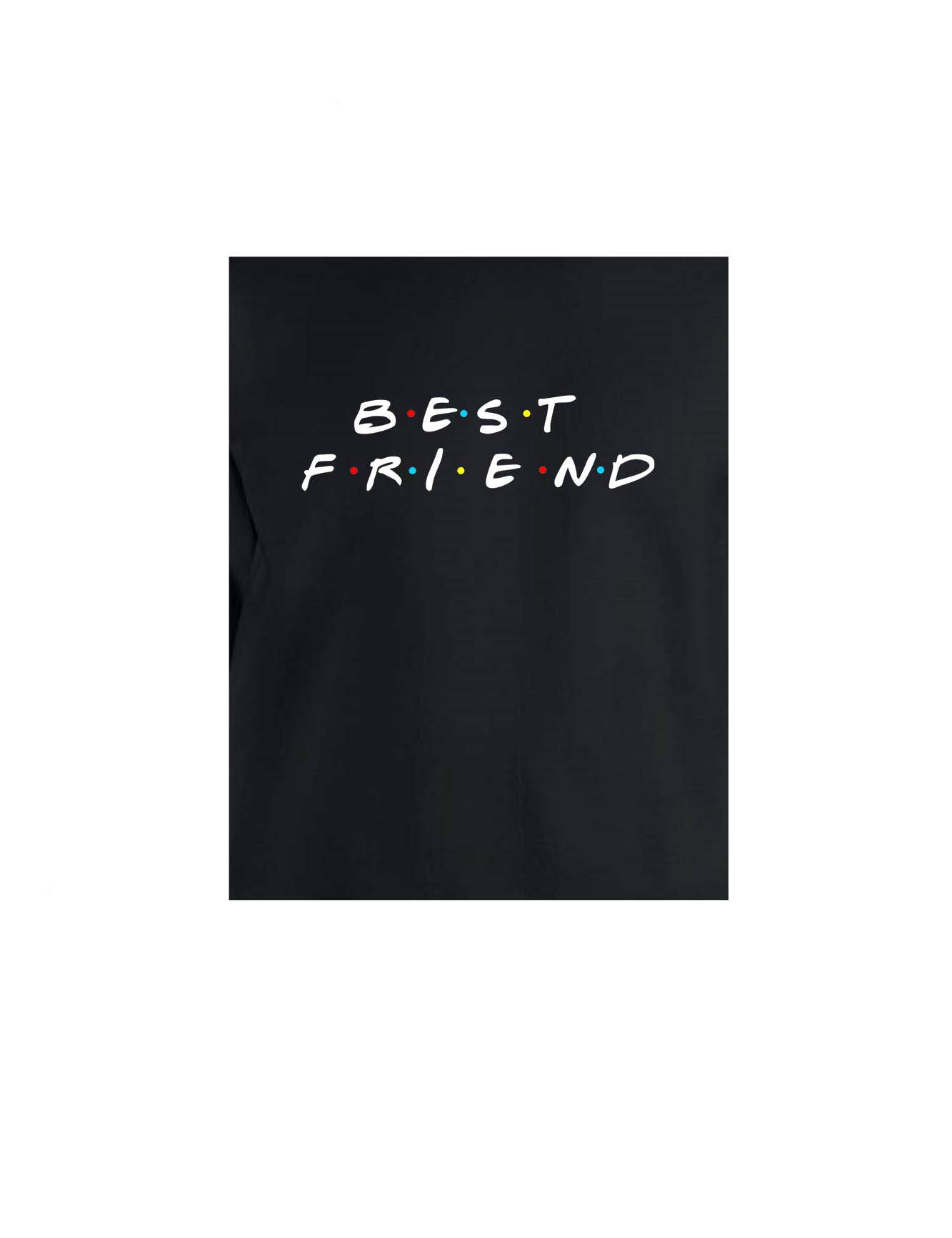 ALLNTRENDS Best Friend Matching Hoodies Set of 2 - Love & Friendship Gift for Couples, BFFs, and Siblings - Perfect for Outings, Parties, and Photo Shoots