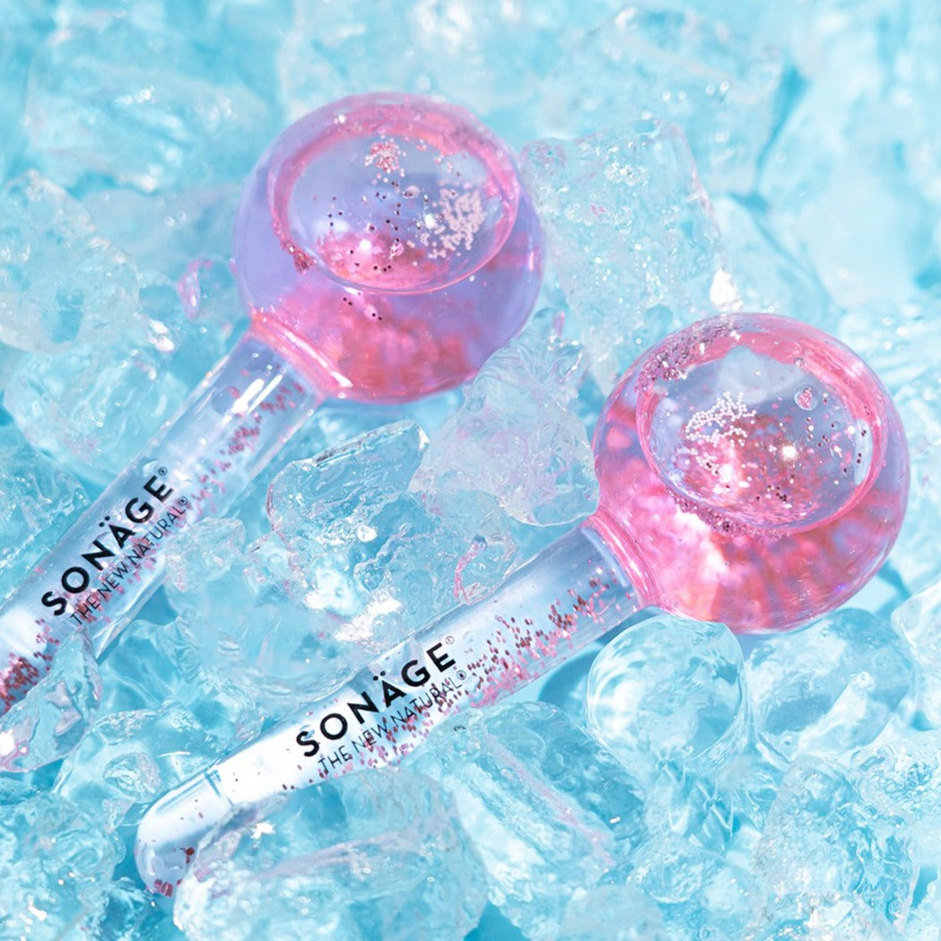 FrioZ Trio Ice Globes for Face Massage – Cooling Therapy Globes for Puffiness, Dark Circles & Skincare – Perfect for Home Spa, Relaxation & Skincare Routine