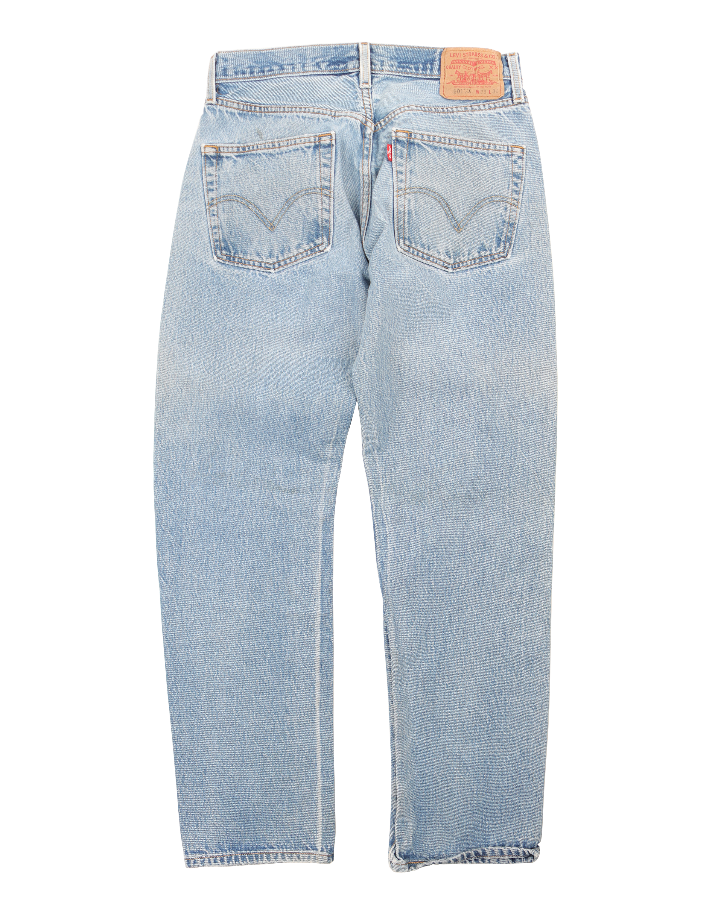 Vintage 1990s Levi's 501 Original Fit Men's Jeans - Classic Blue Denim Pants for Casual Wear & Retro Fashion