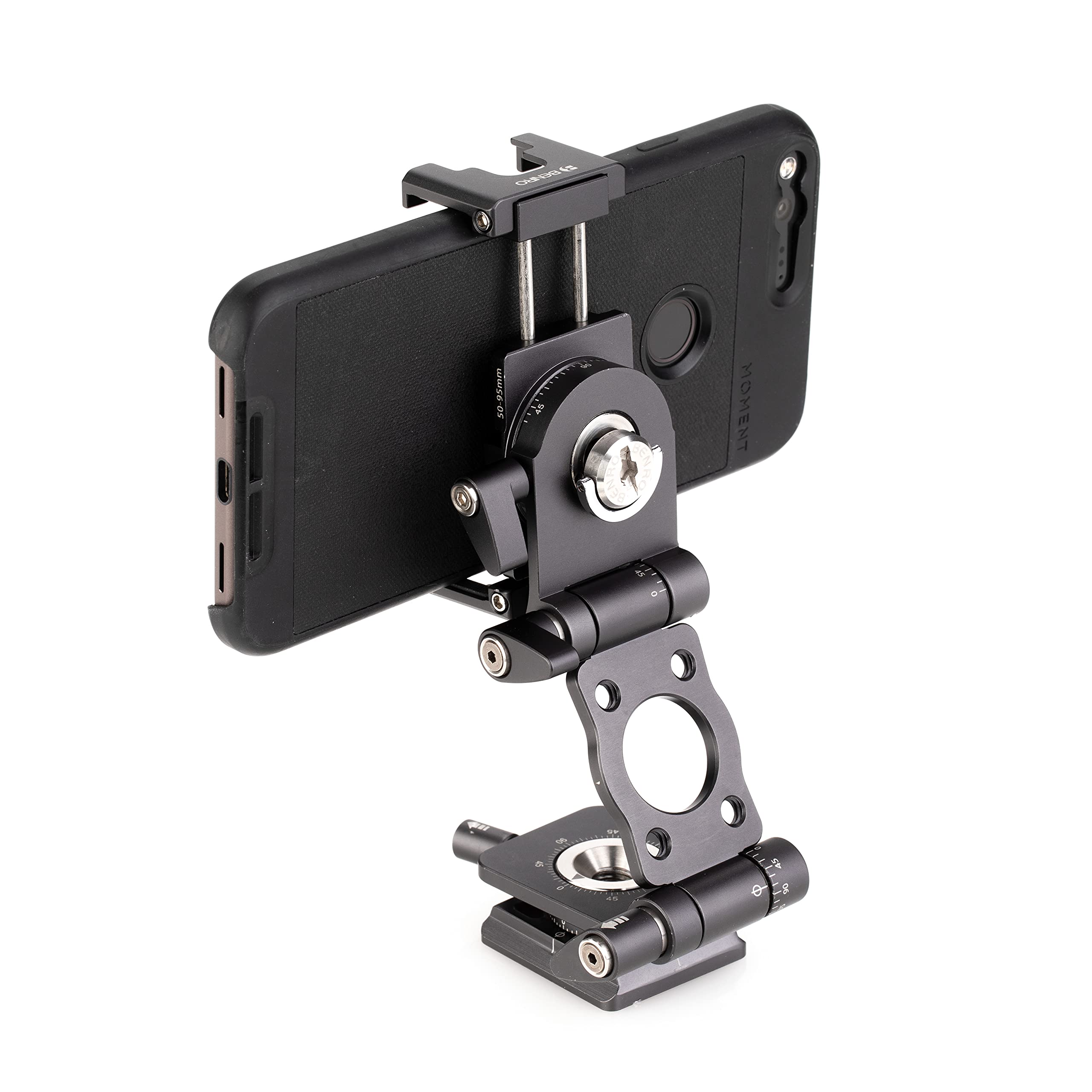 Benro ARCA-SMART 360 Dual Function QR Plate - Professional Camera Quick Release System for DSLR & Mirrorless Cameras - Perfect for Photography, Videography & Travel Shooting