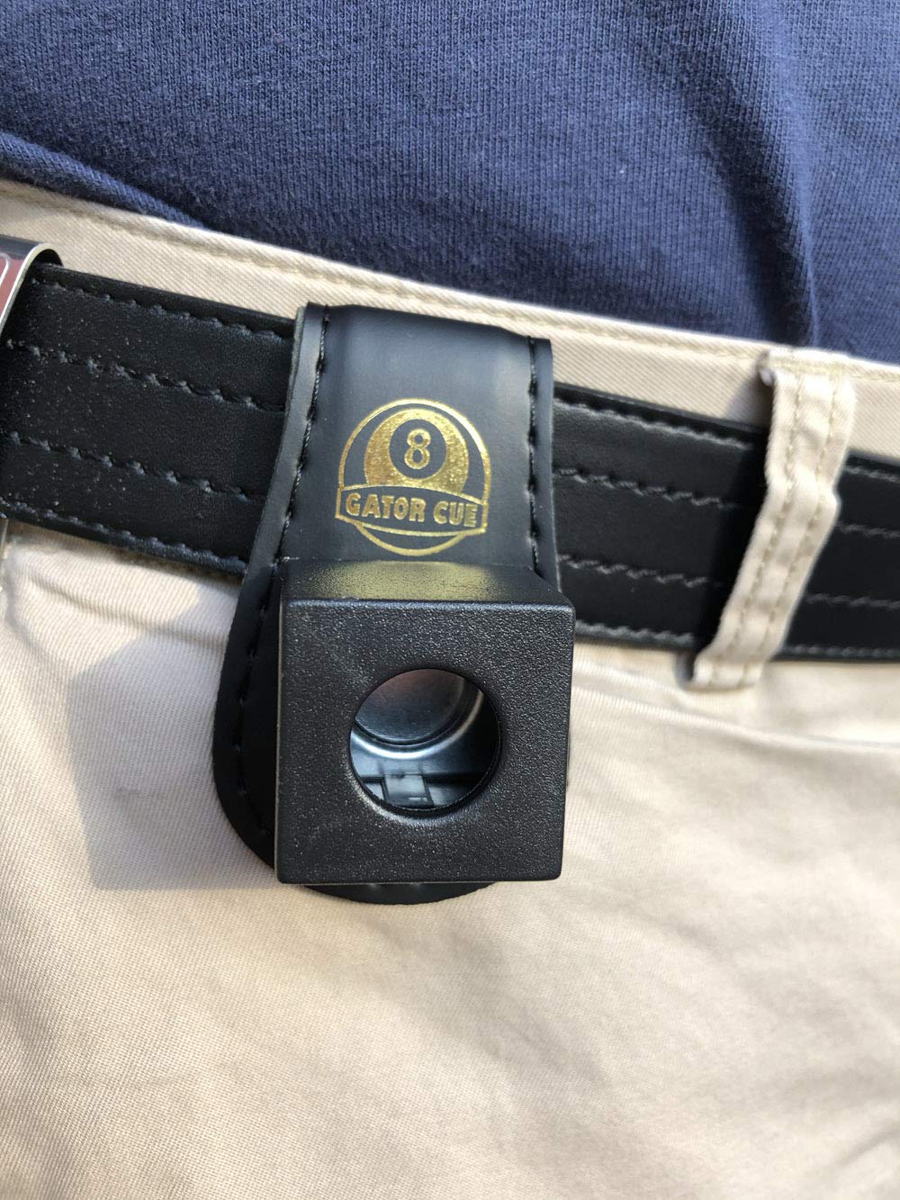 Gator Leather Magnetic Belt Clip Chalk Holder - Durable & Secure Chalk Pouch for Rock Climbing, Gymnastics & Weightlifting - Perfect for Athletes & Coaches