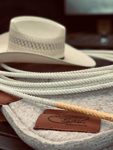 Impact Gel Contour Saddle Pad - Shock Absorbing Horse Riding Pad for Comfort & Performance - Perfect for Trail Riding, Dressage & Jumping