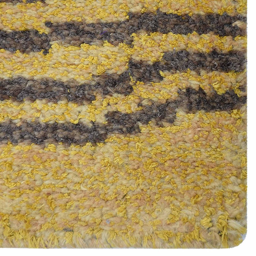 Handmade Infinitum Hand Knotted Wool Rug - Premium Bohemian Style Area Rug for Living Room, Bedroom & Home Decor