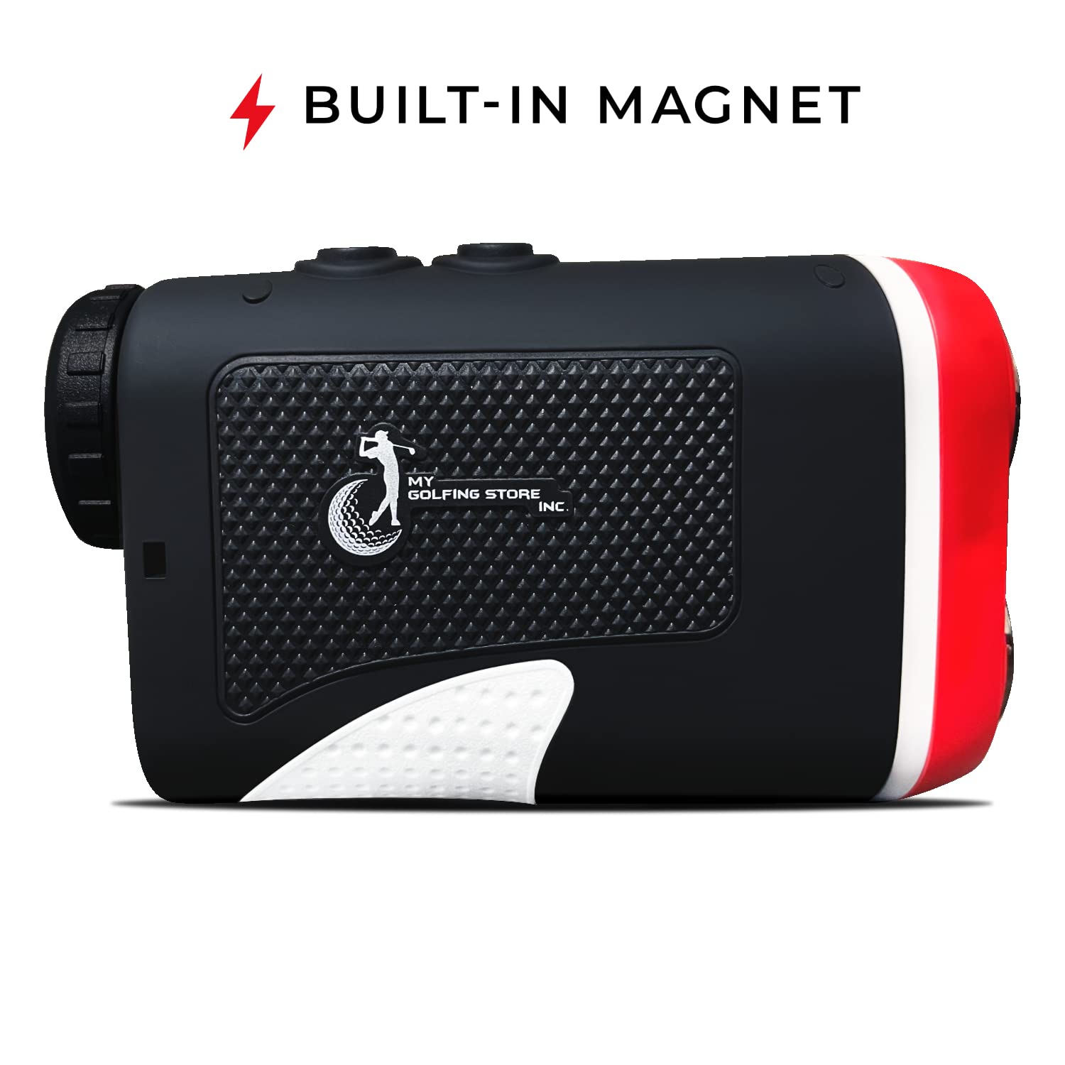 Eagle Eye Elite Golf Rangefinder with Slope - Precision Laser Distance Measurer for Golf | Magnetic Mount | Includes Batteries & Accessories | Perfect for Course Play & Tournament Practice
