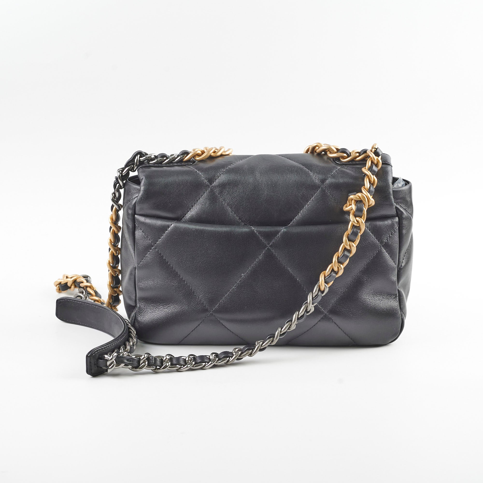 Chanel Small 19 Handbag Black 31 Series - Luxury Crossbody Bag for Women, Perfect for Date Night & Evening Events