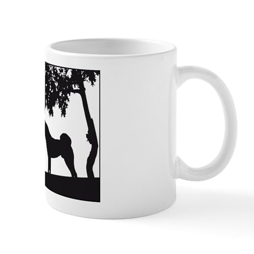 White - Mug Akita Samurai
