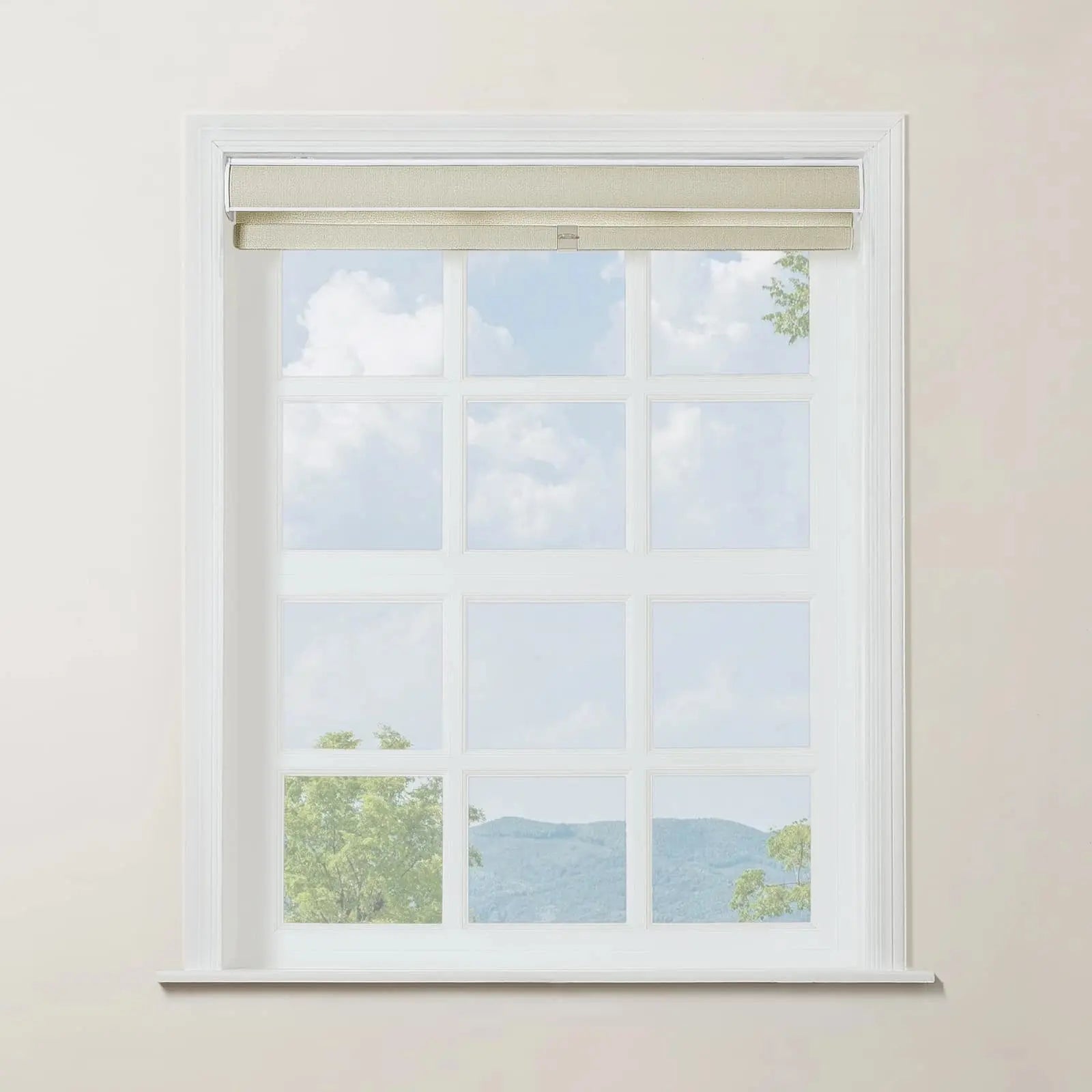 Alvin Boutique Blackout Cordless Roller Shades - Light Blocking Window Coverings for Bedroom, Nursery & Home Office